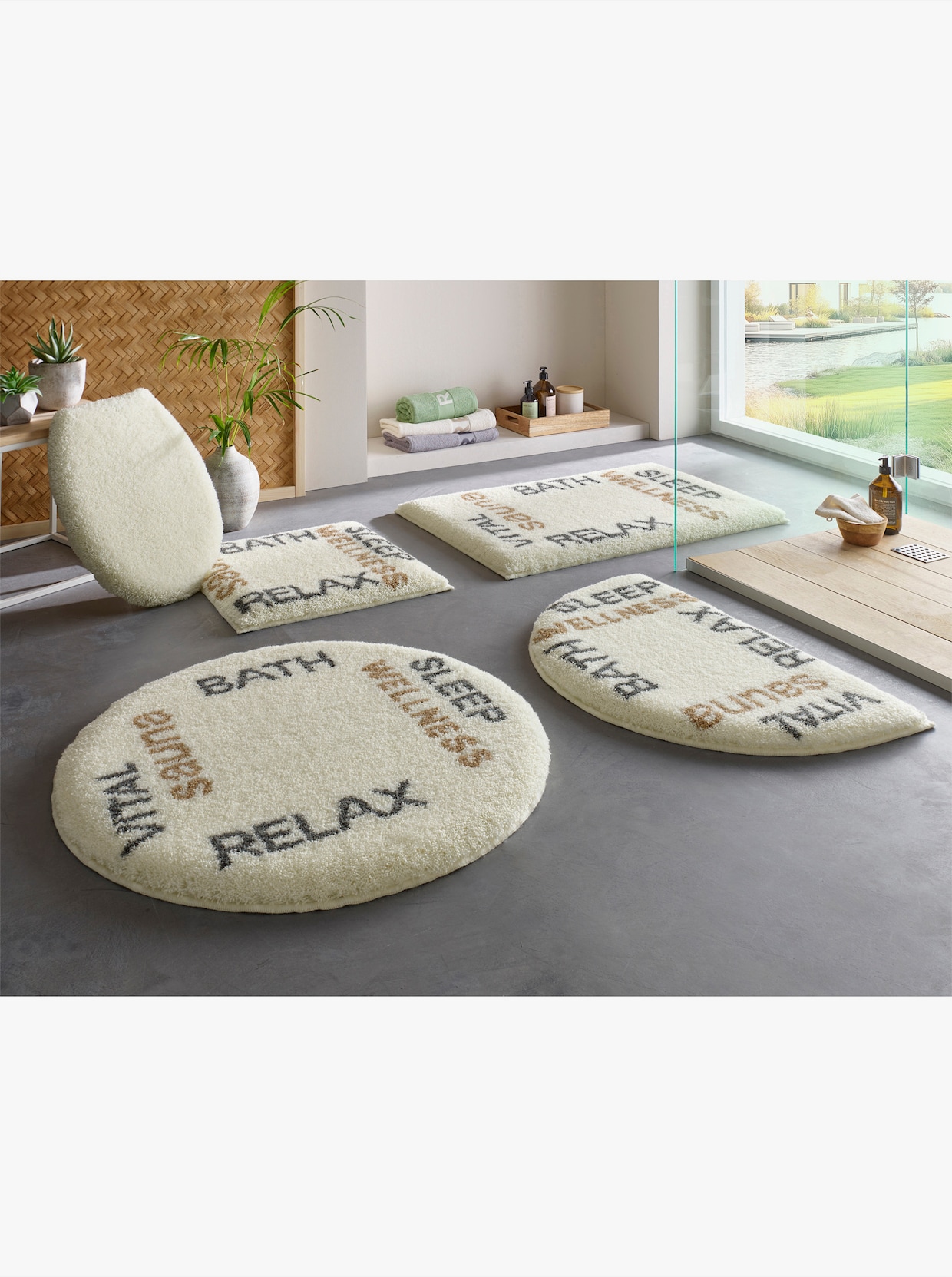 Grund Badematte - champagner