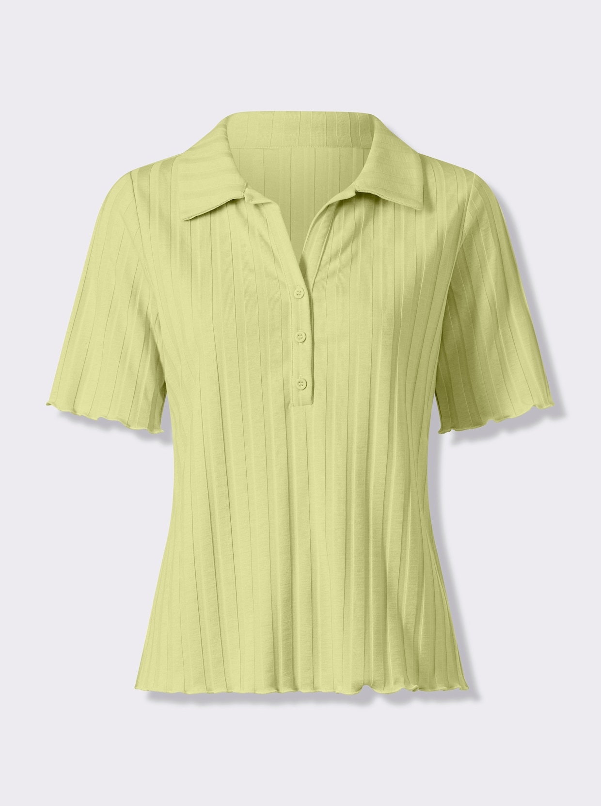 heine Kurzarmshirt - pistazie