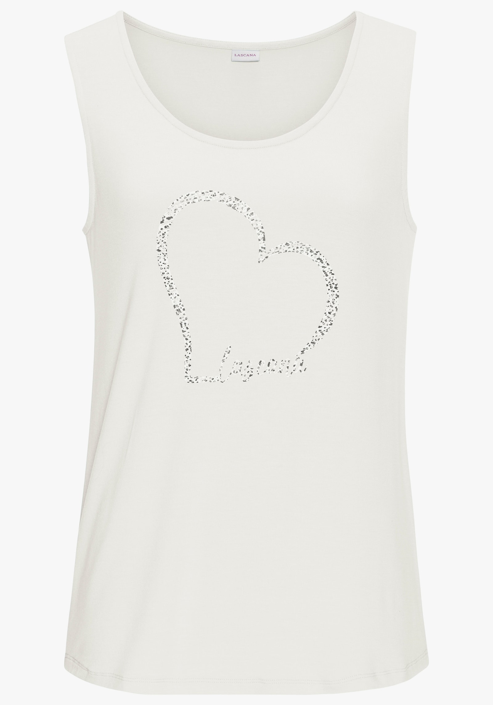 LASCANA Trägertop - creme