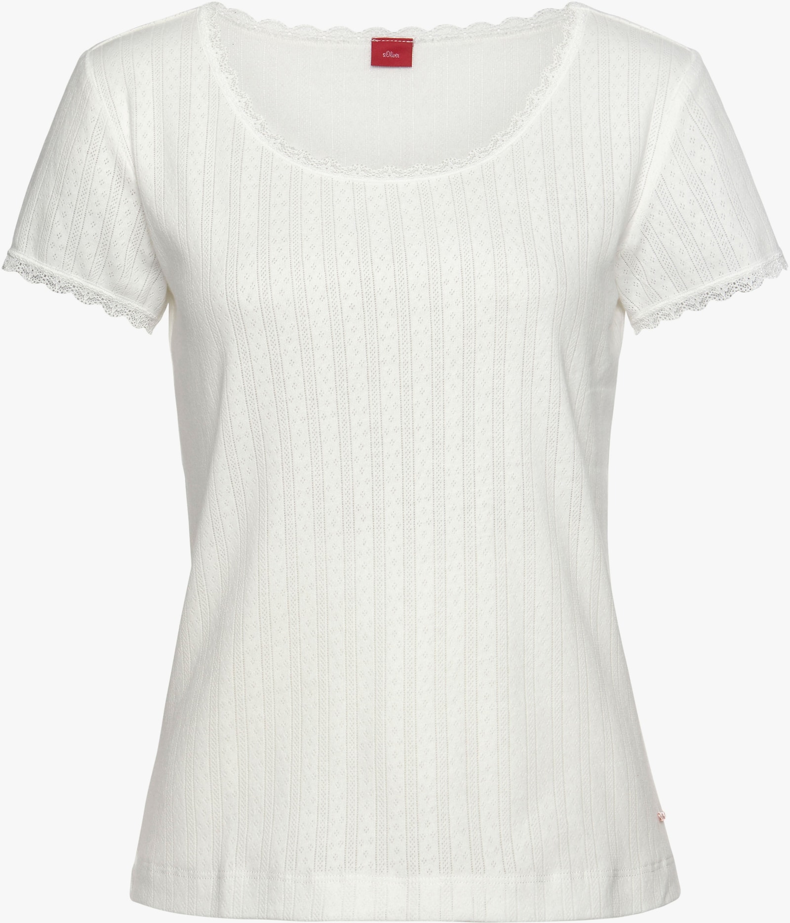 s.Oliver Pyjamaoberteil - ecru