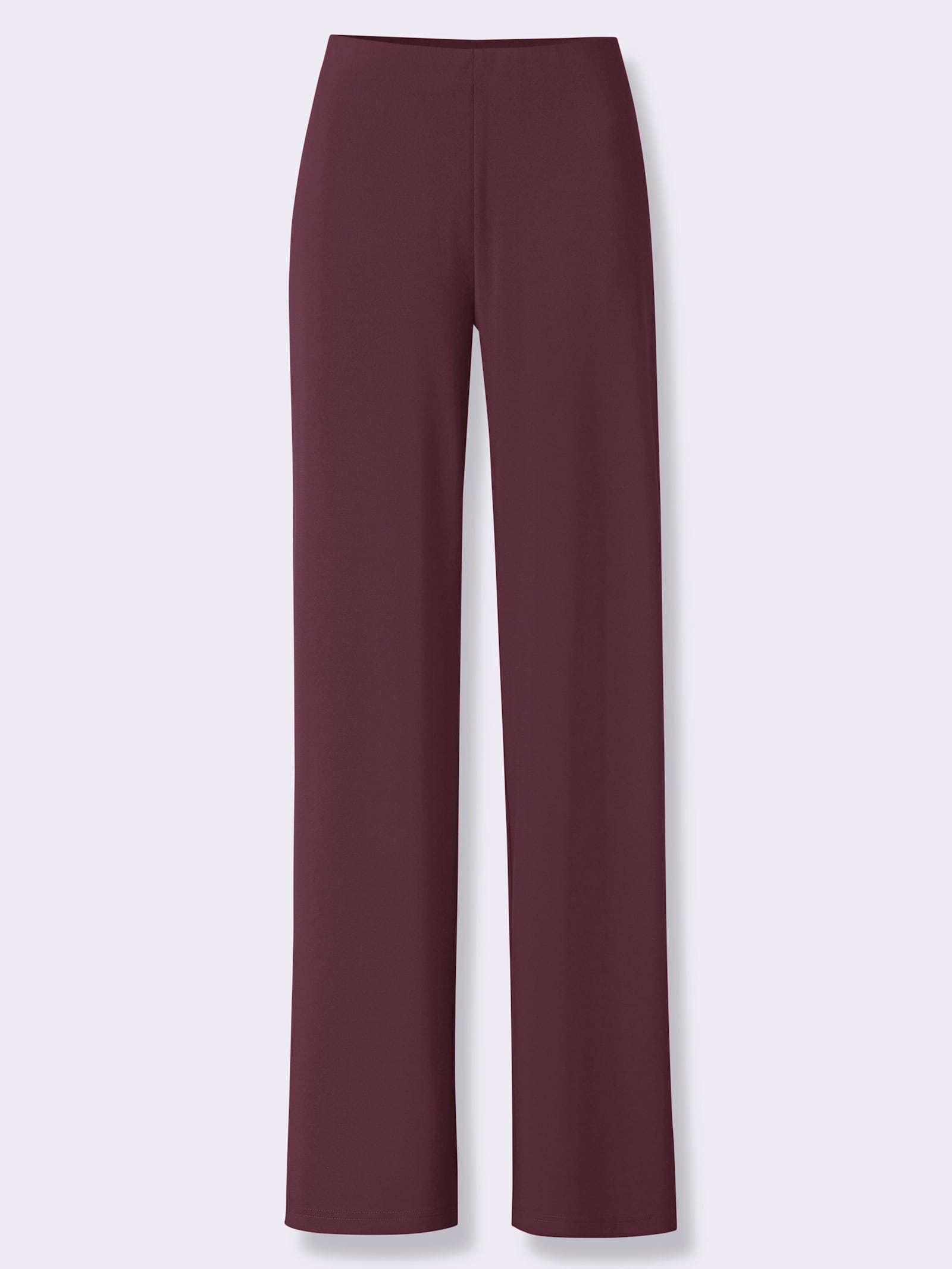 Jerseyhose in Koffer-Qualität - burgund
