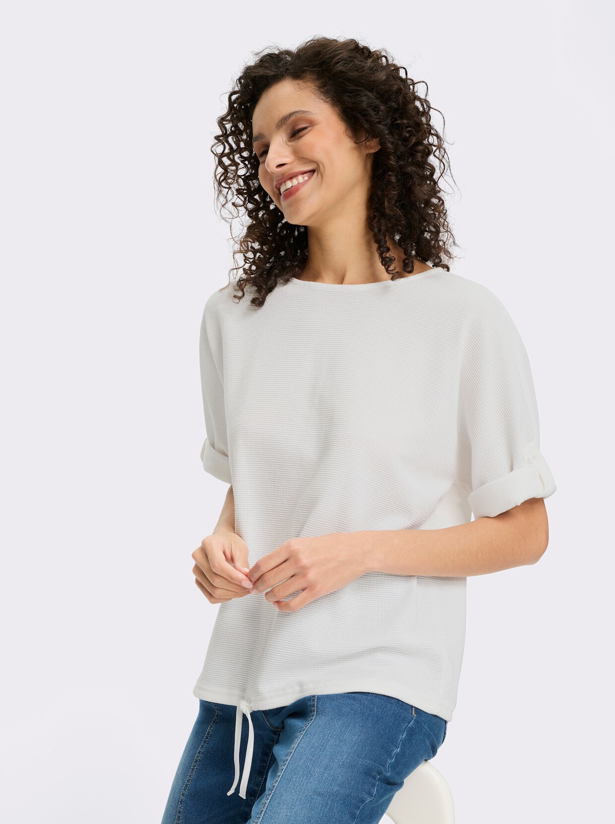 heine Fledermausshirt - ecru