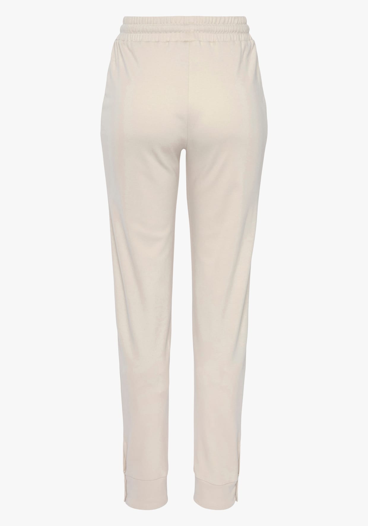 LASCANA Pantalon molletonné - crème