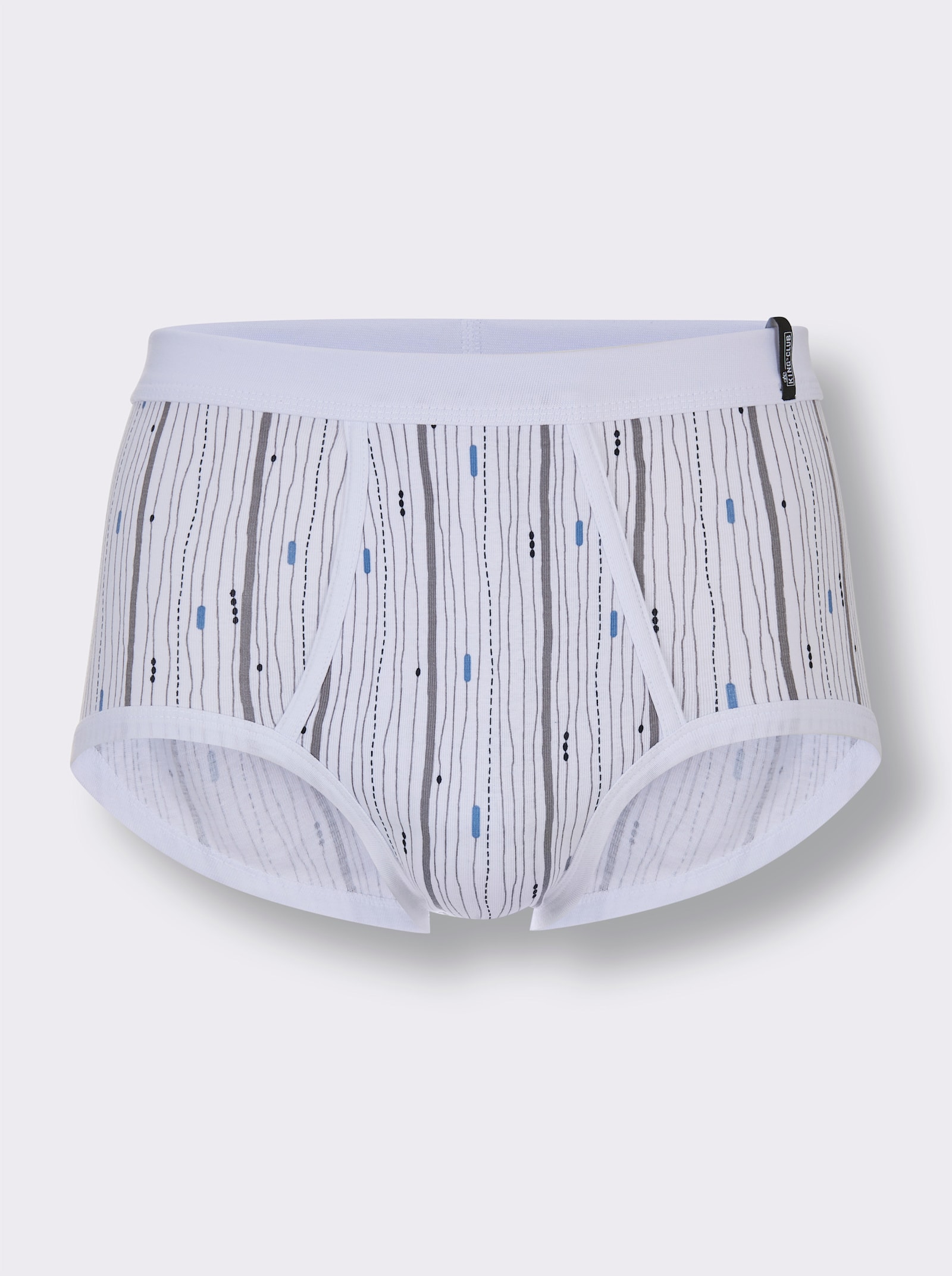 KINGsCLUB Slip - wit geprint