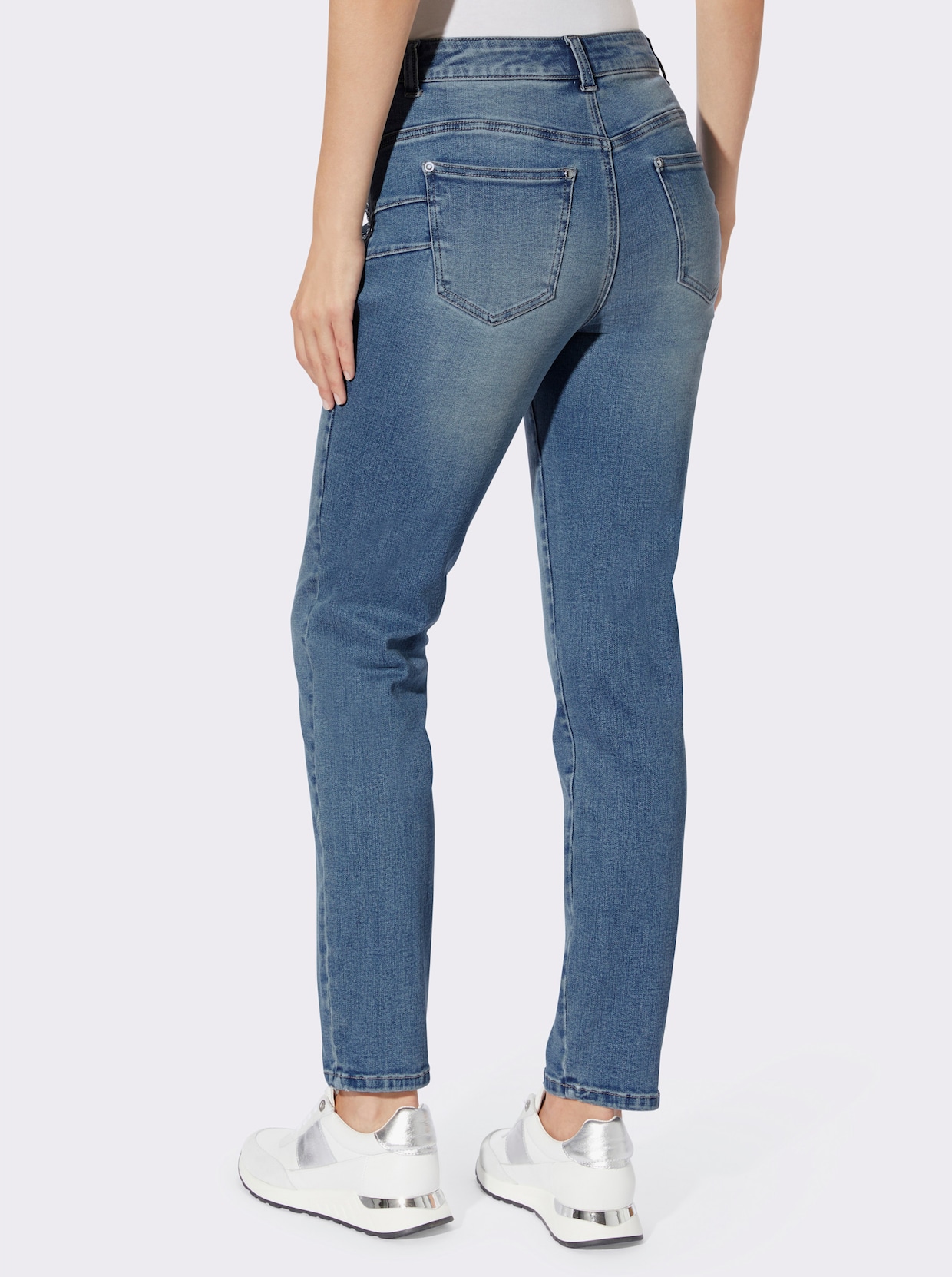 heine Push-up-Jeans - blue-bleached