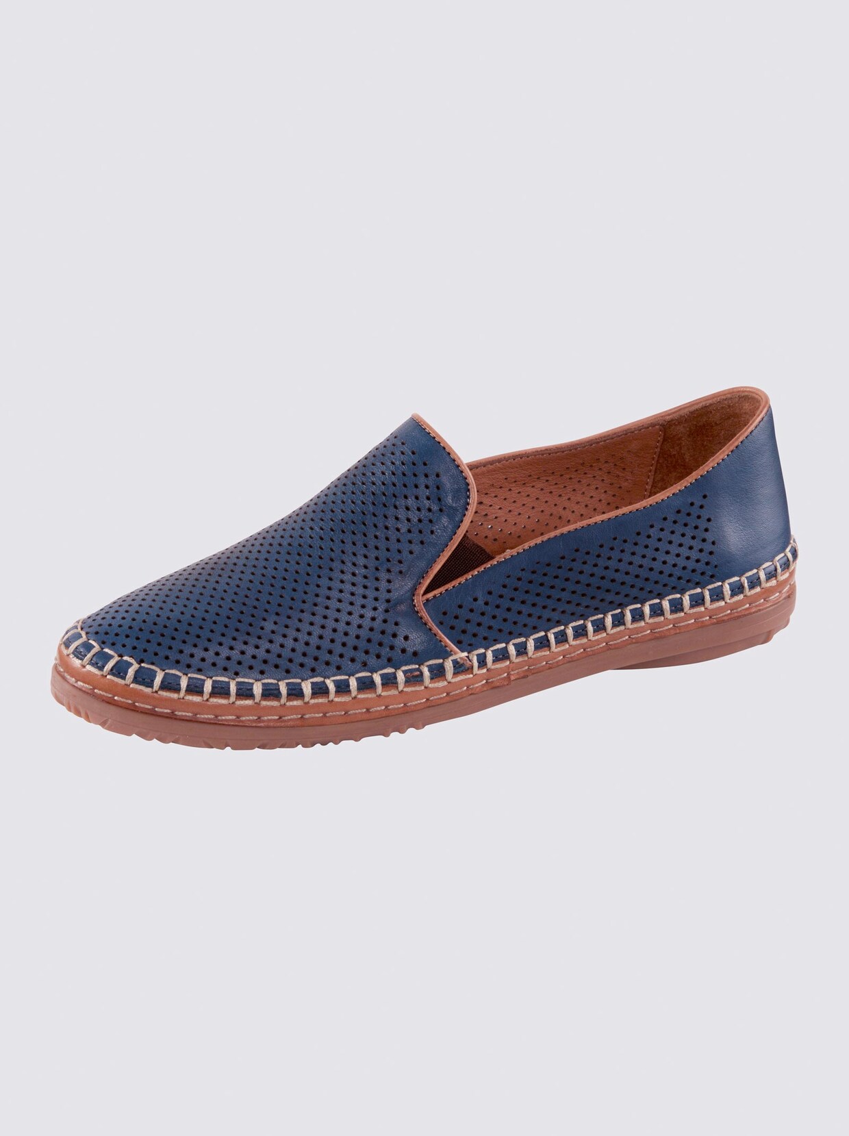 Andrea Conti Slipper - blau