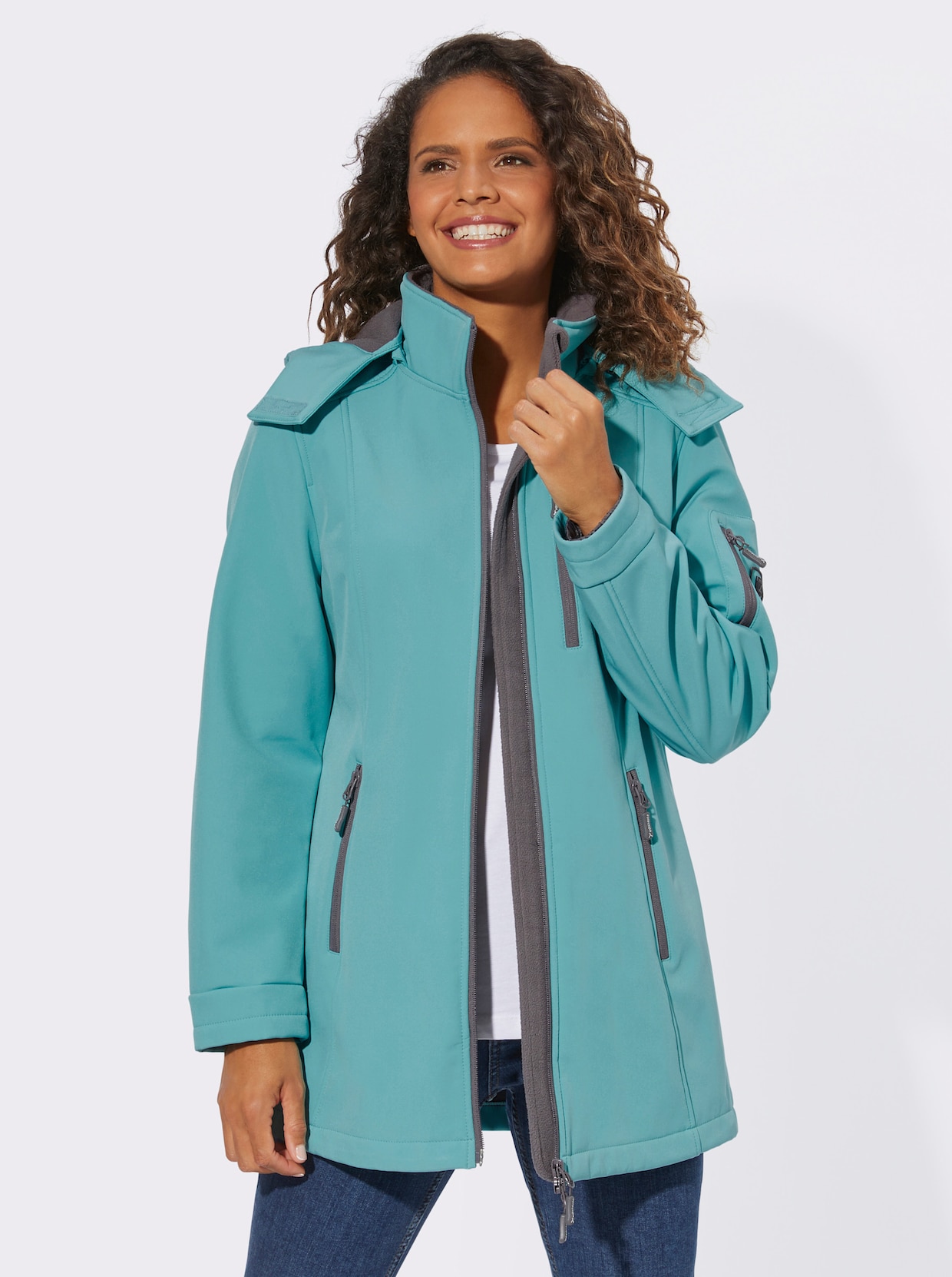 Softshell-Jacke - ozean