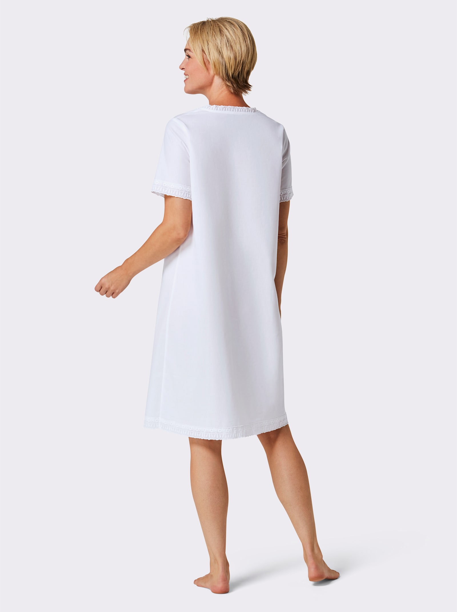 wäschepur Nachthemd - weiß