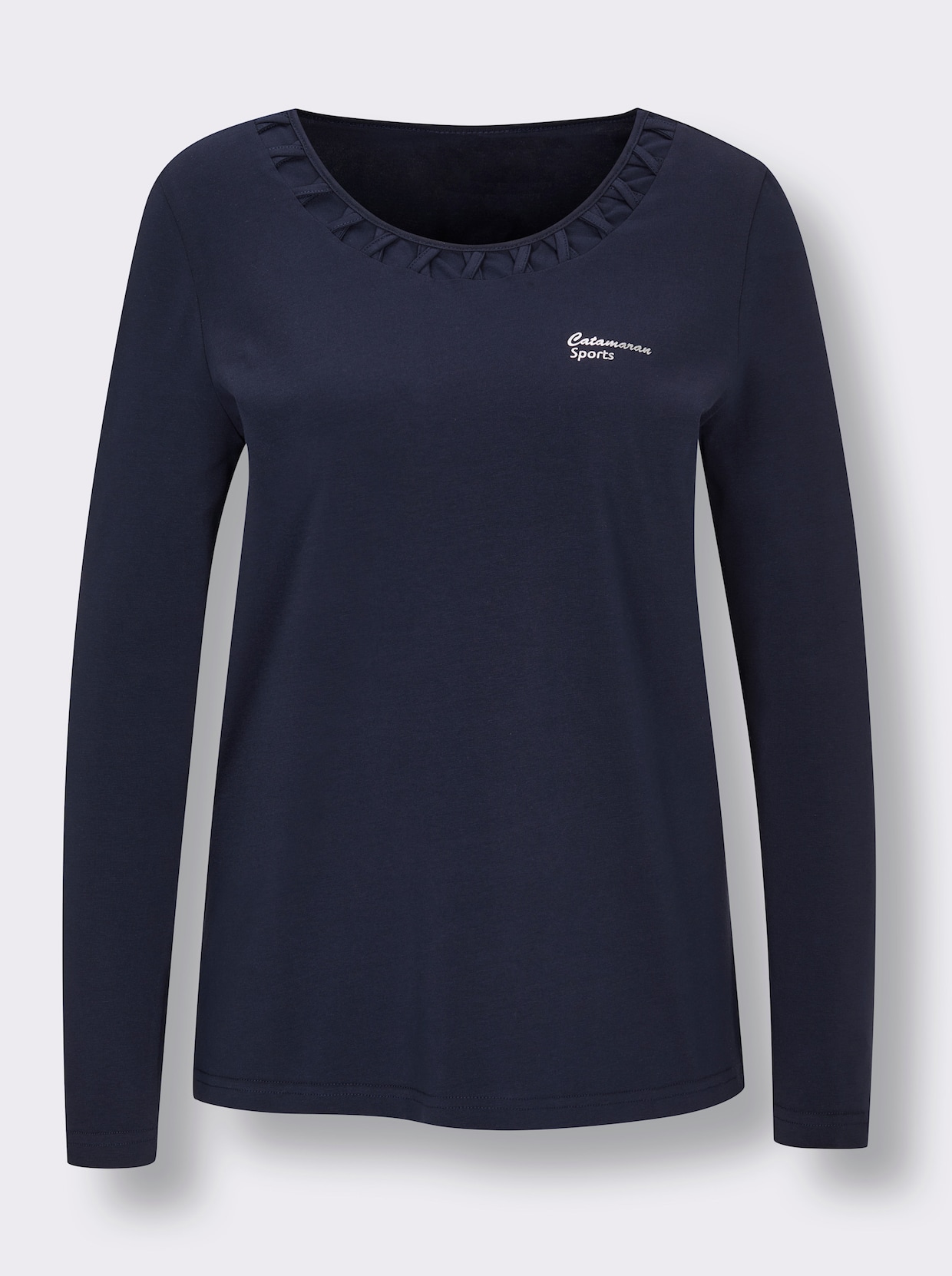 Catamaran Sports Freizeitshirt - marine