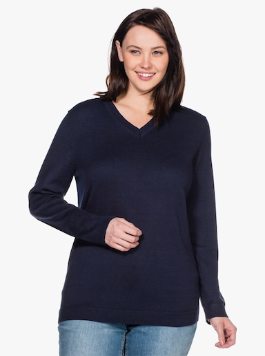 Sheego Pullover - marine