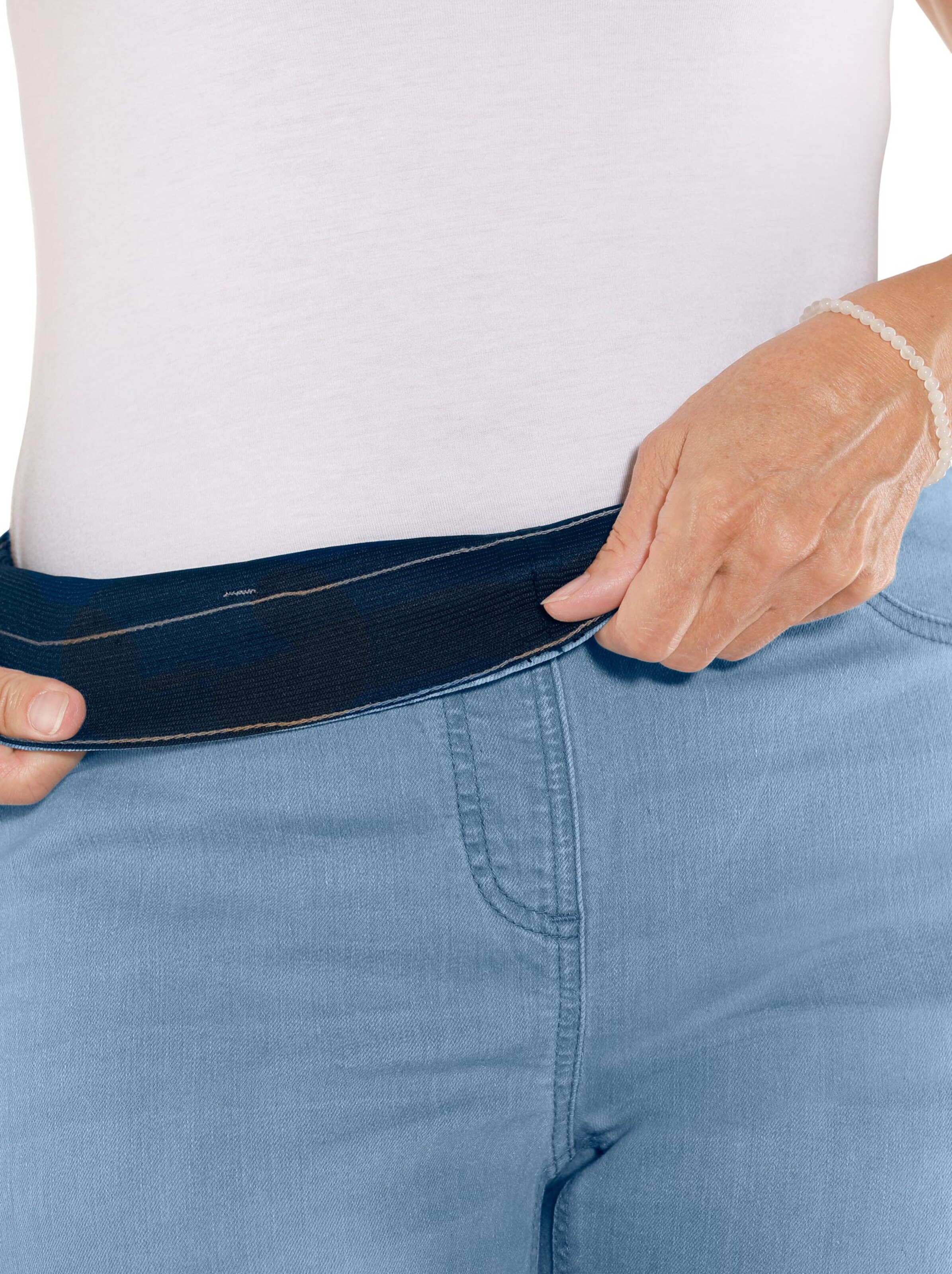 Jeans - blue-bleached