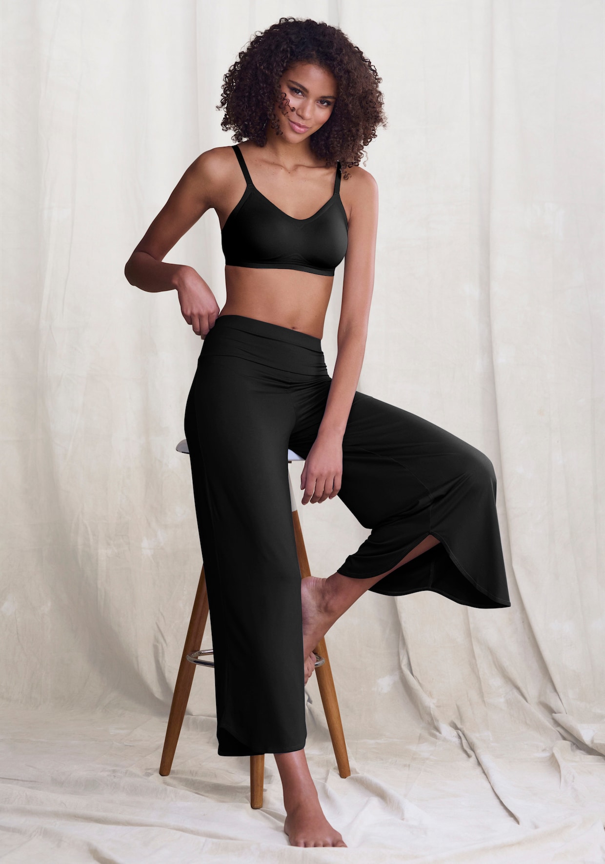 LASCANA Culotte - schwarz