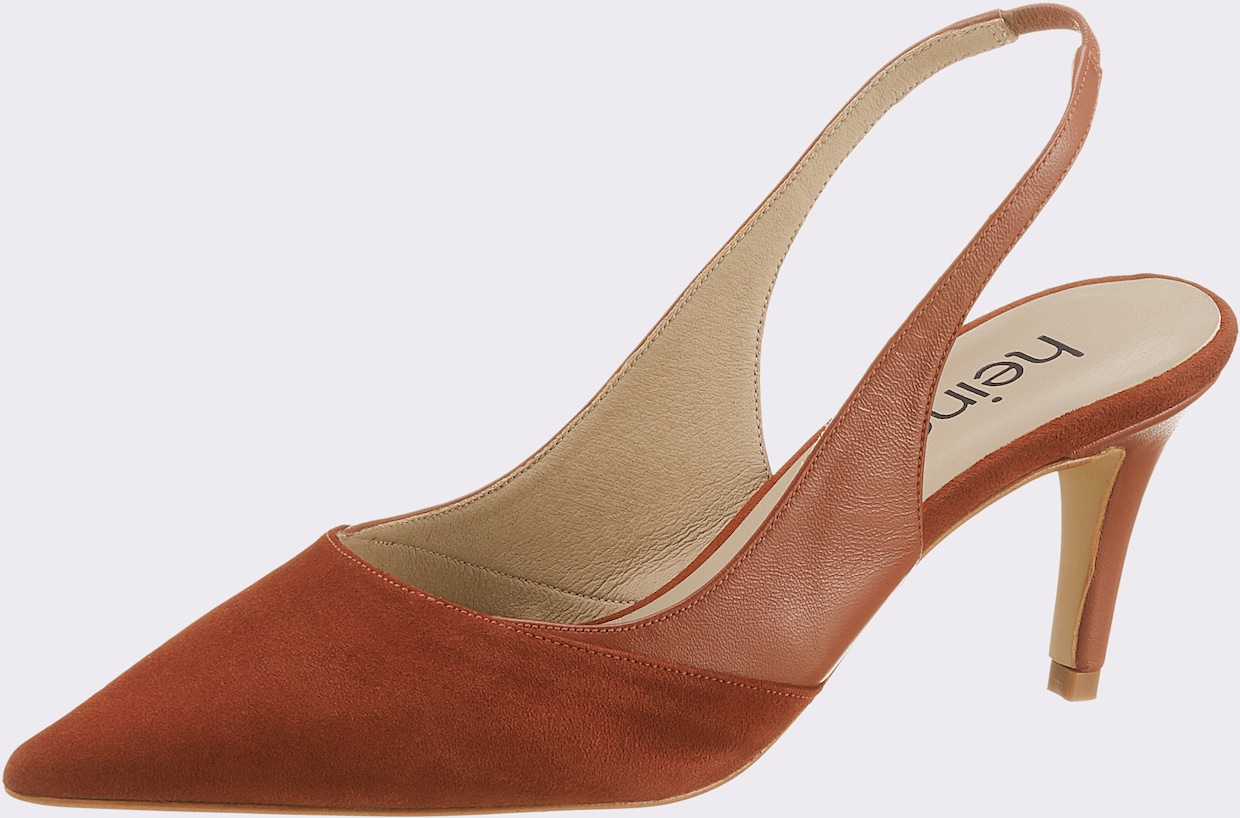 heine Slingpumps - rostrot