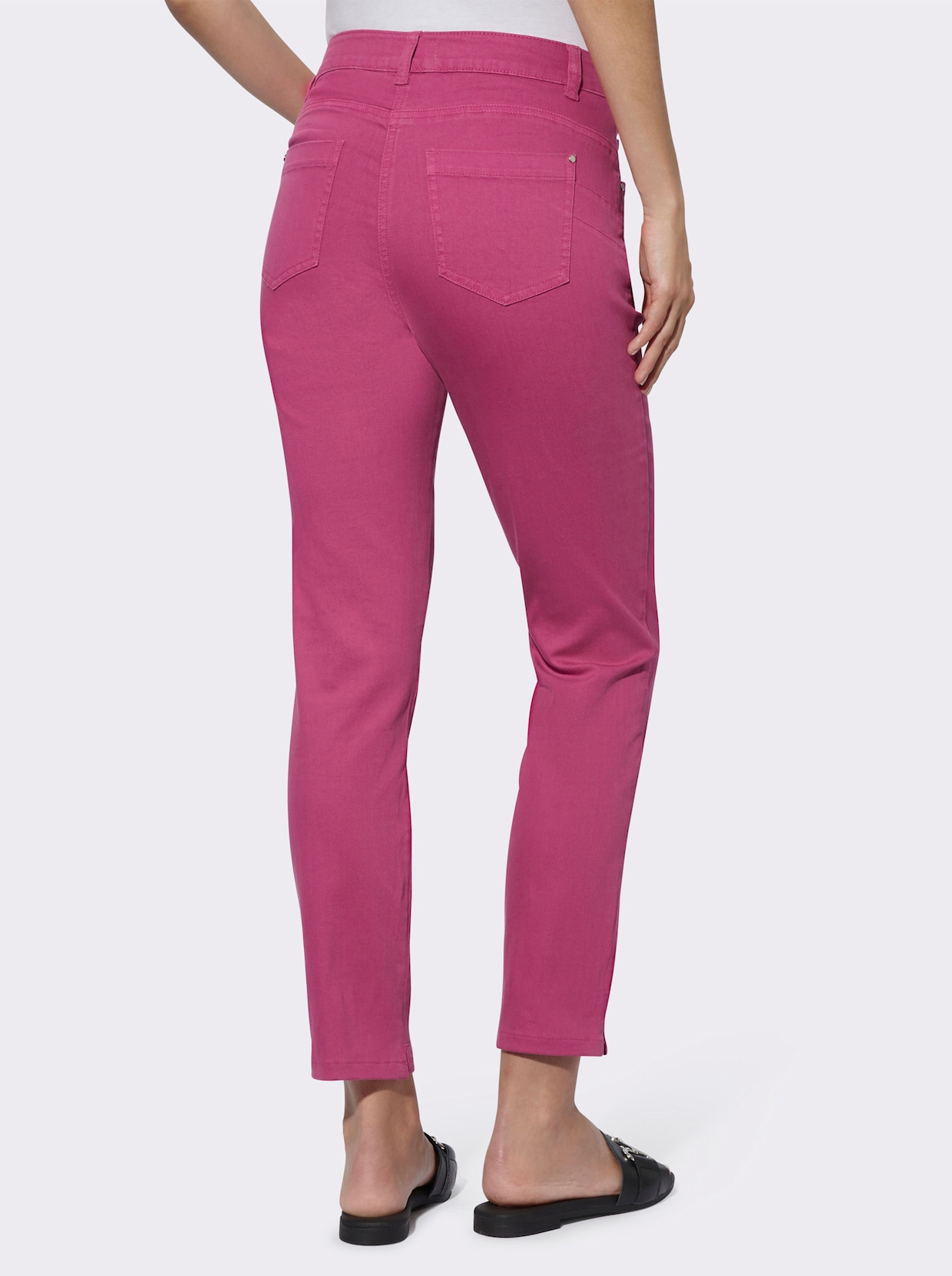 heine 5-pocketjeans - fuchsia