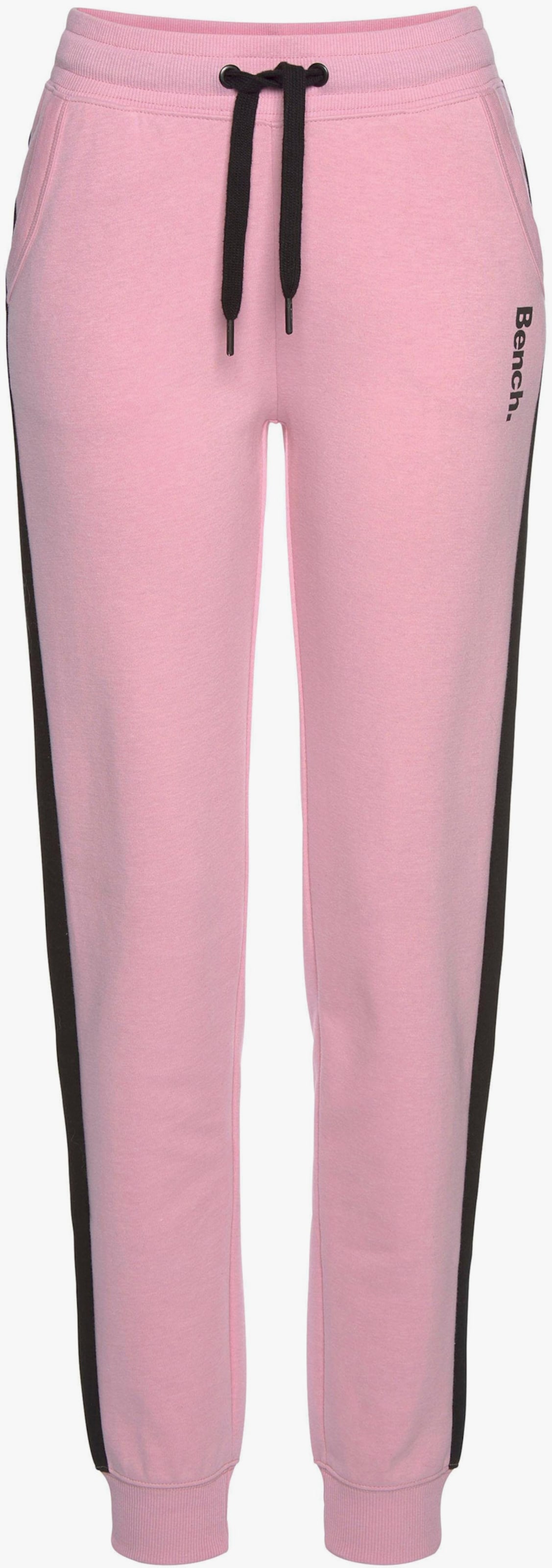 Sweatbroek - roze/zwart