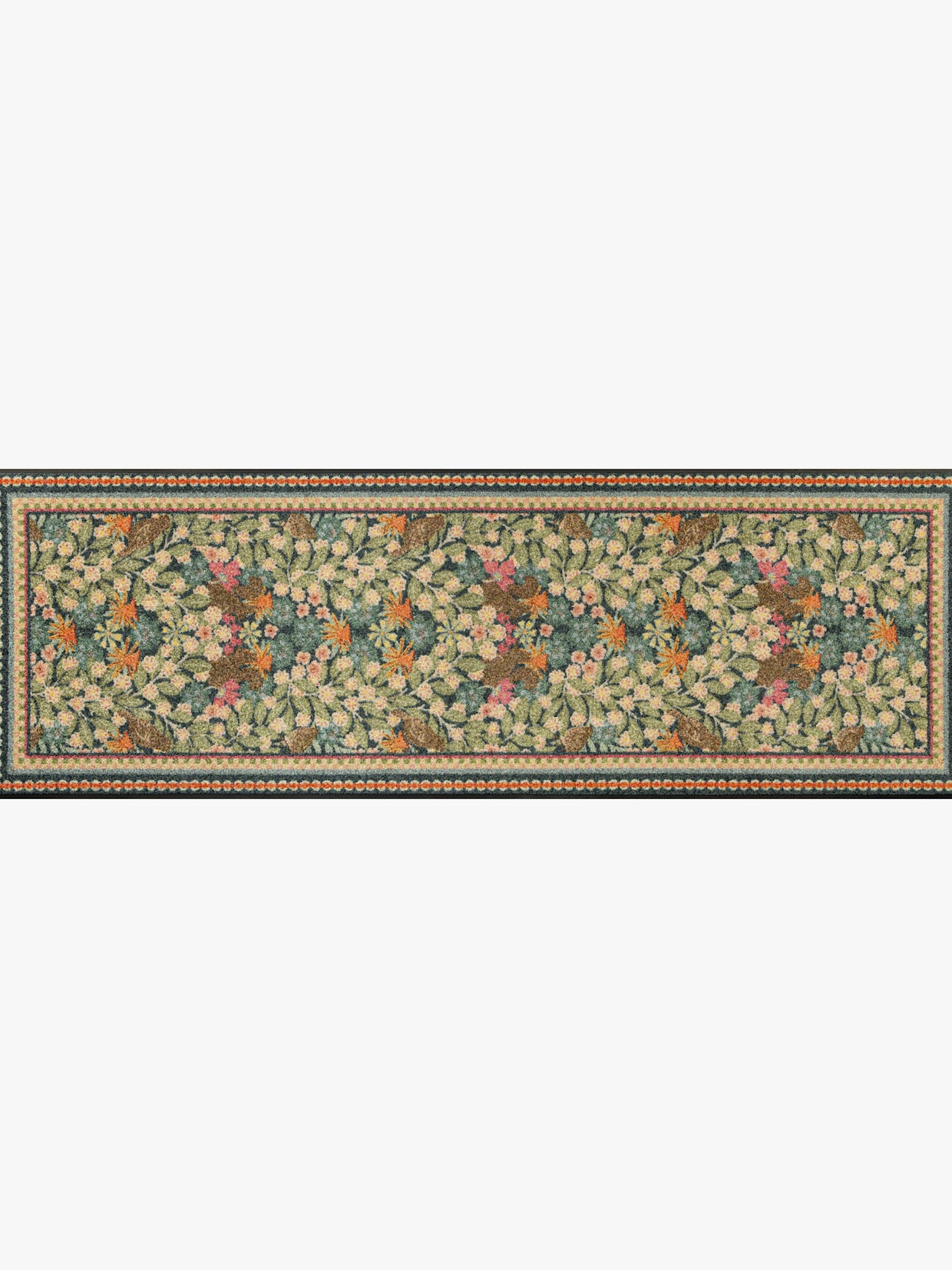 wash+dry by Kleen-Tex Fußmatte - grün-gemustert