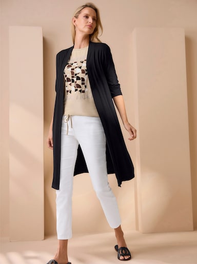 heine Shirtjacke - schwarz