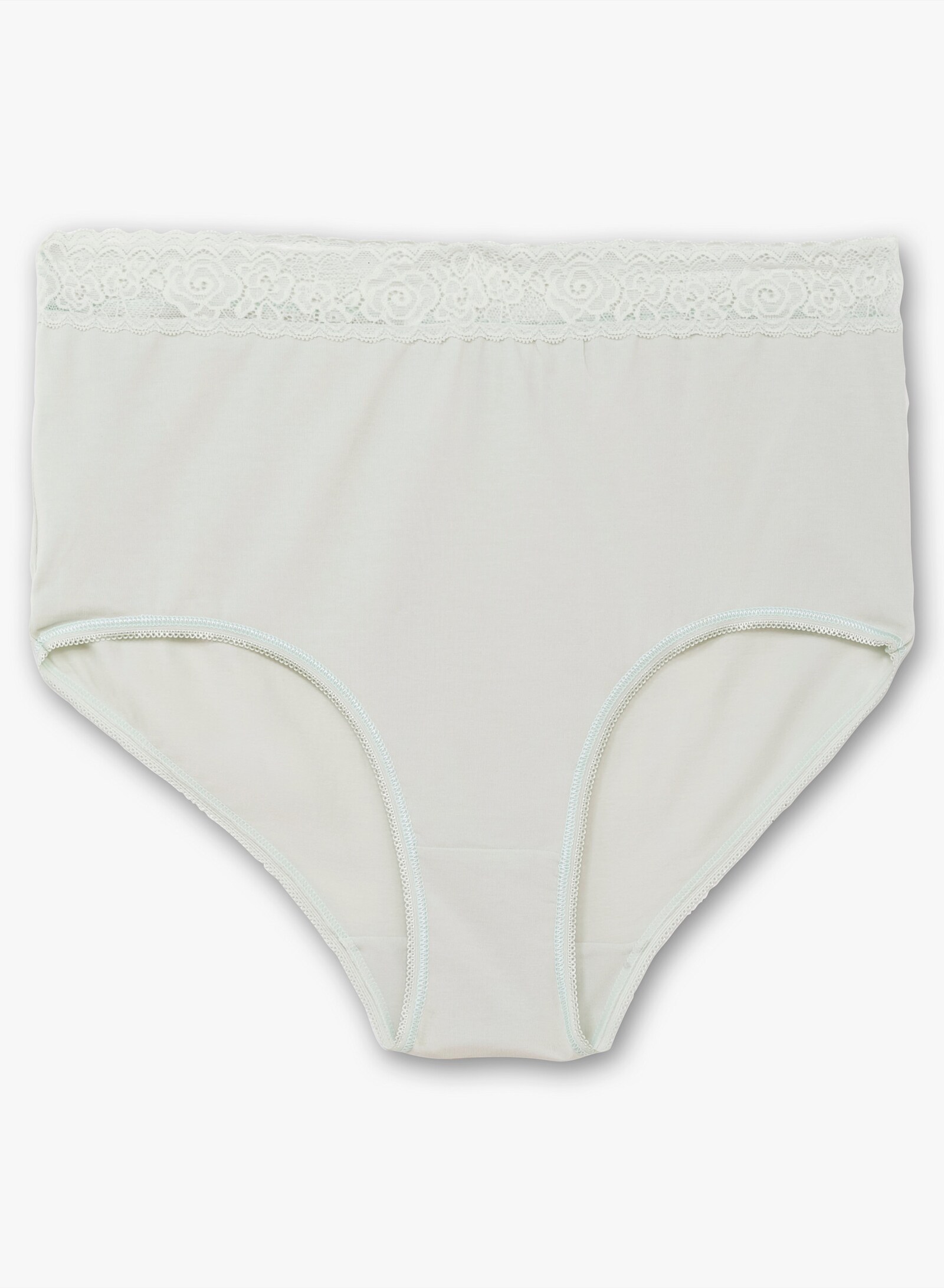 wäschepur Taillenslip mit elastischer Spitze - farbig-sortiert