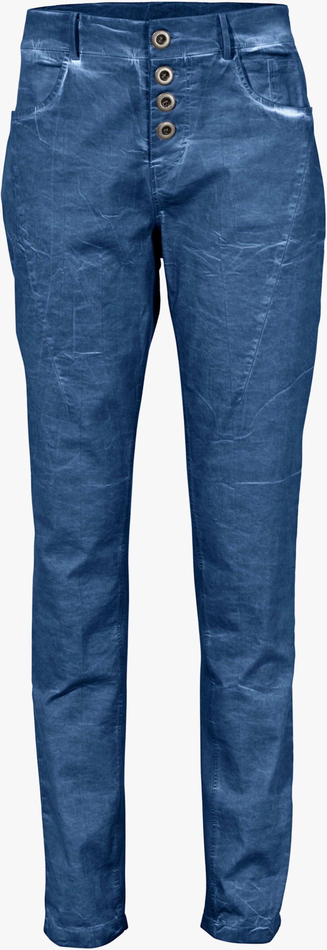 heine Pantalon carotte en jersey - bleu
