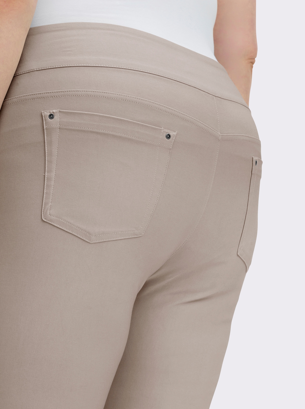 Stretch-Hose - stein