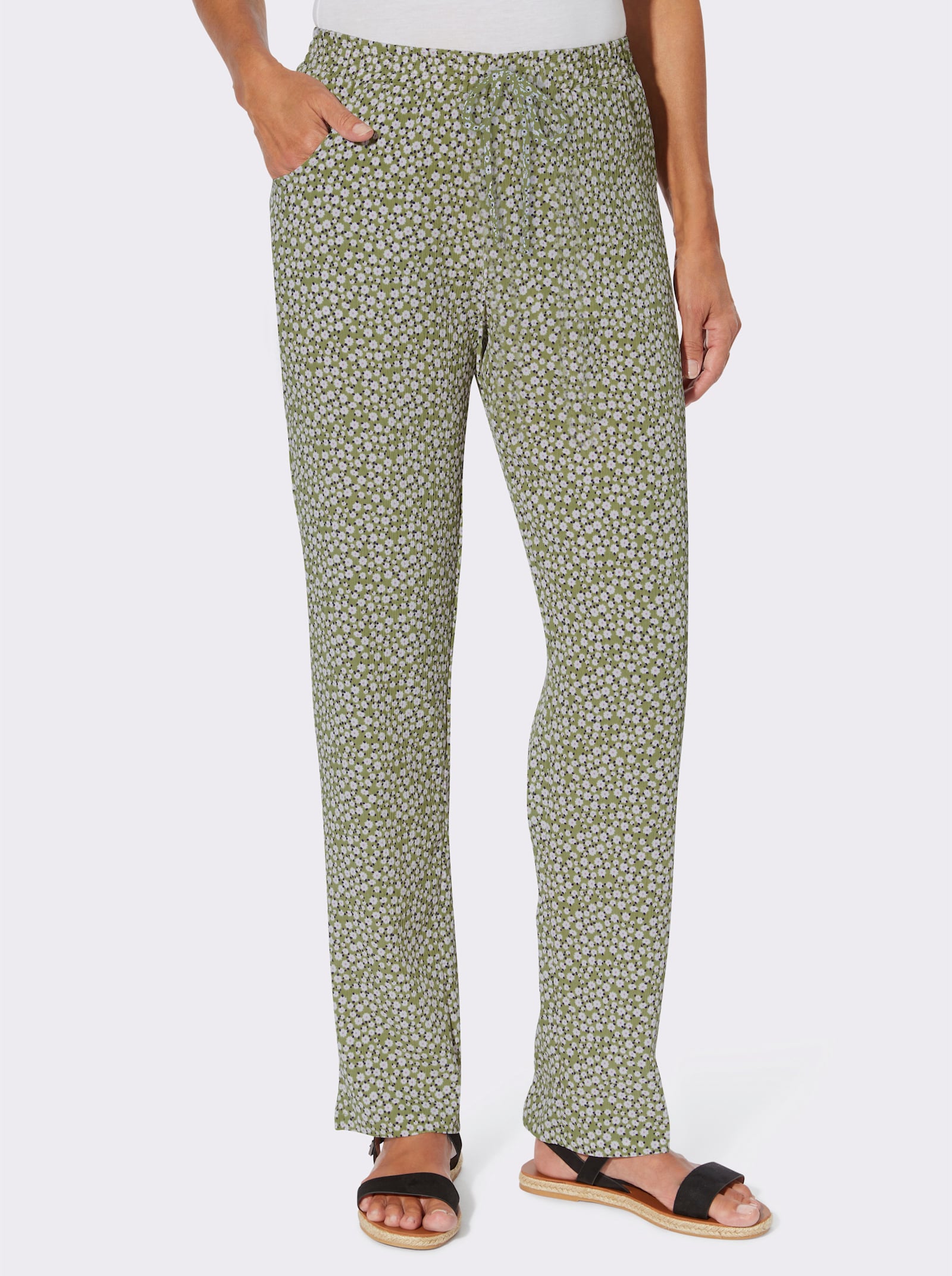 Byxa m resår i dubbelpack - vass + vass-vit-med tryck