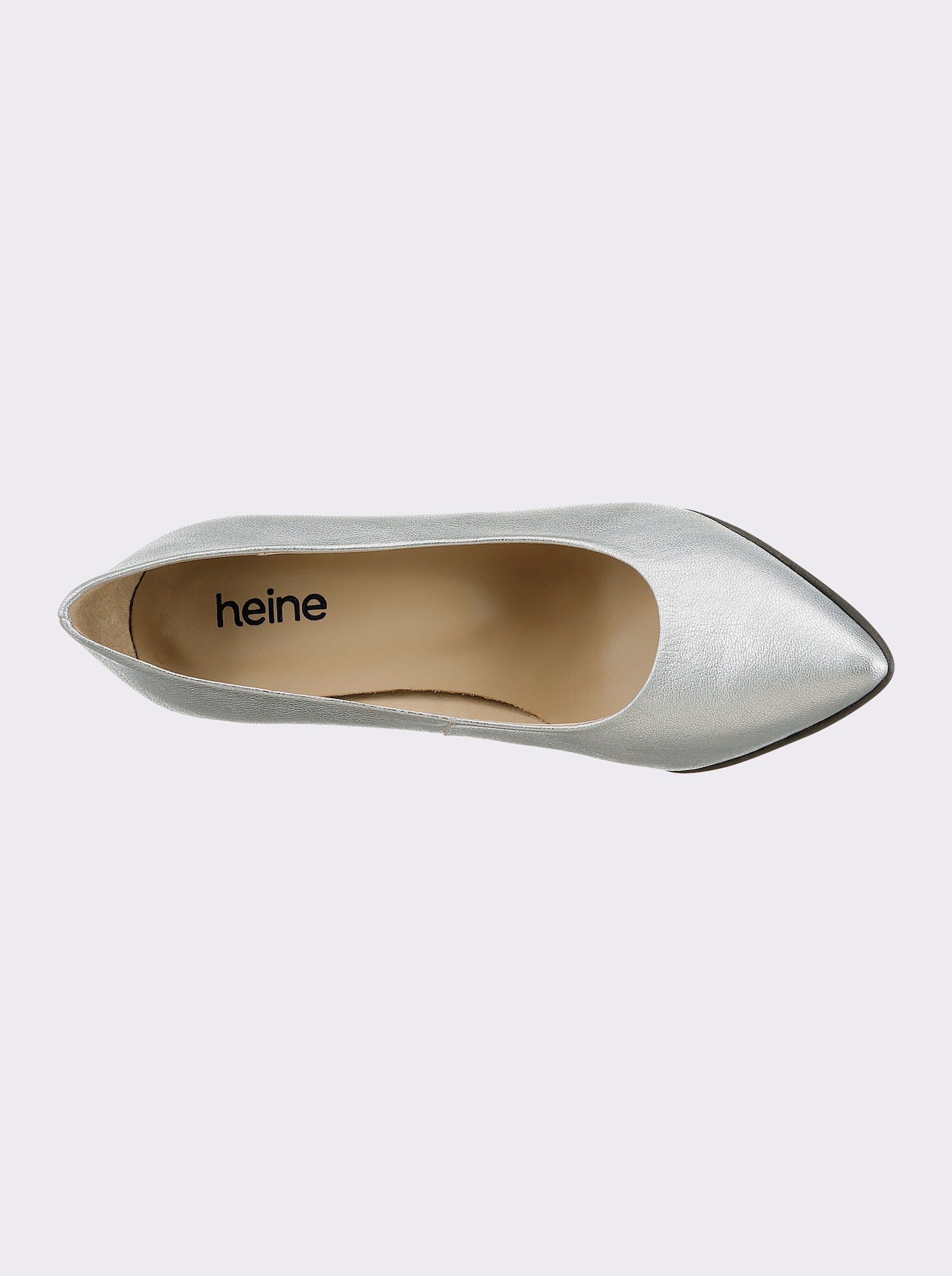 heine Pumps - silberfarben