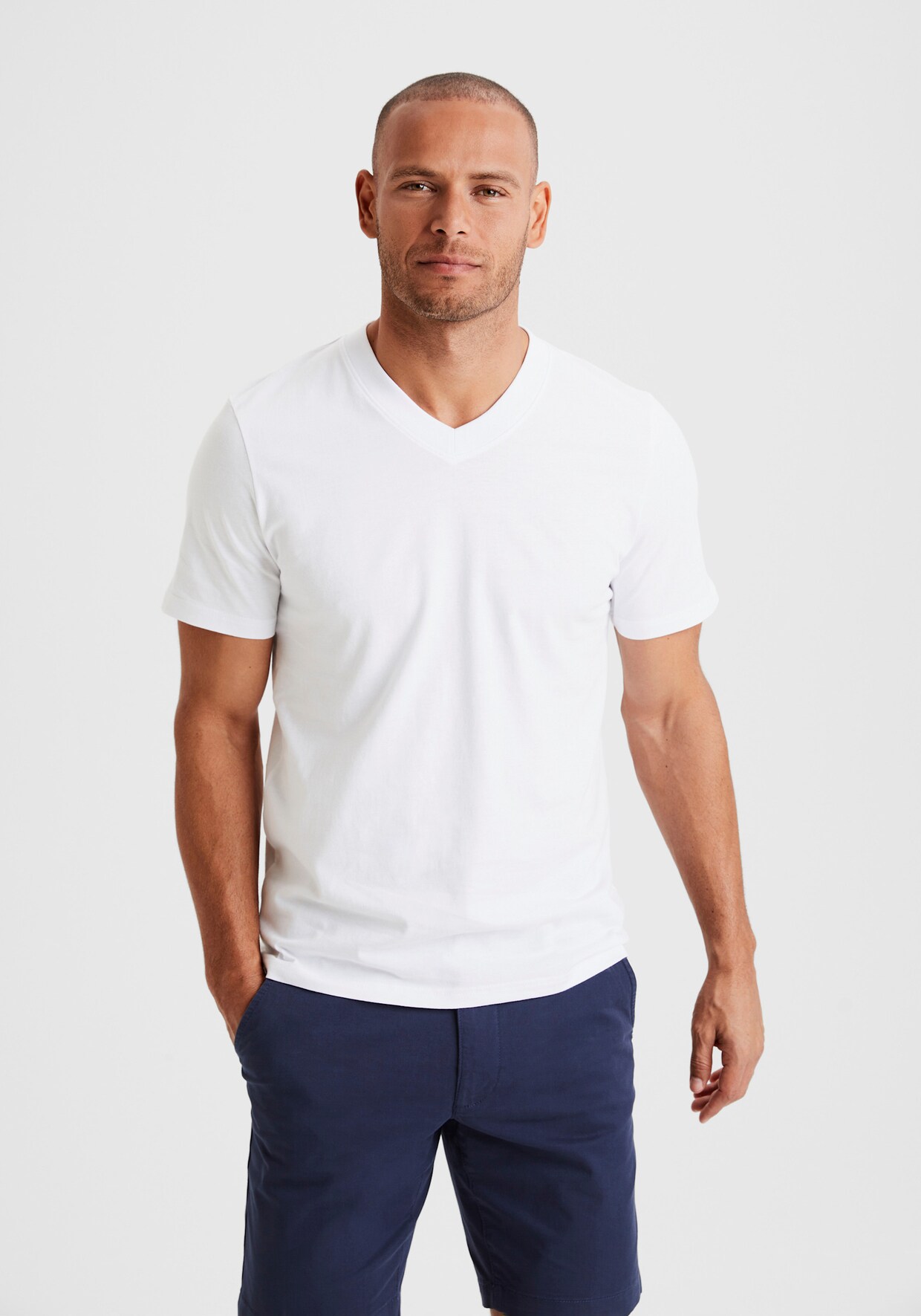 KangaROOS T-shirt - blauw/wit