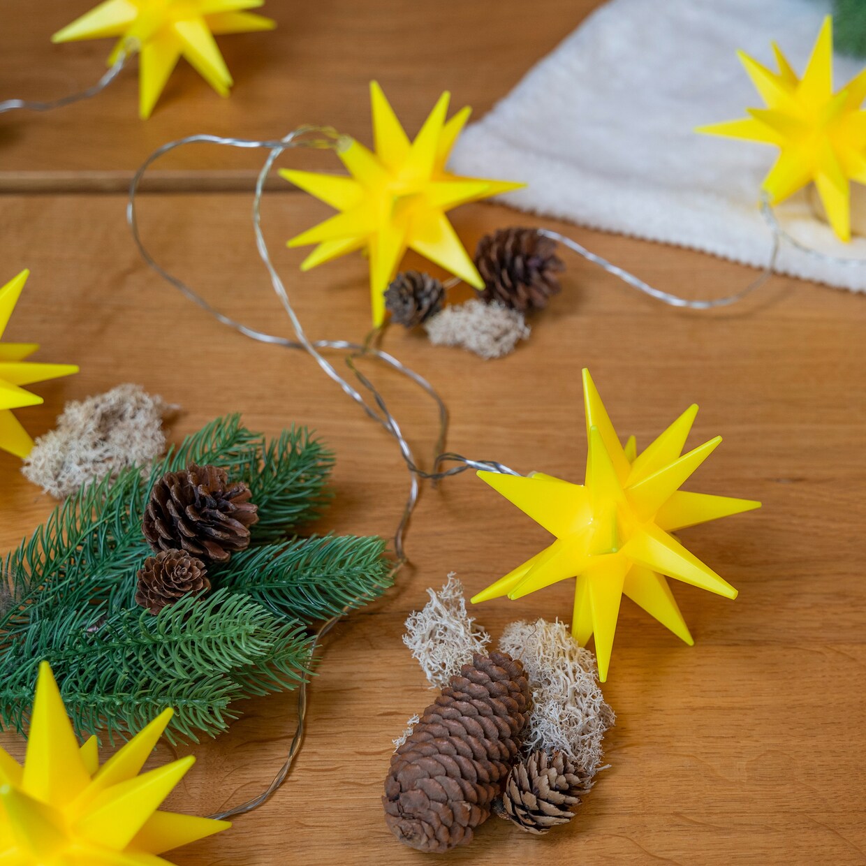 my home LED-Lichterkette - gelb