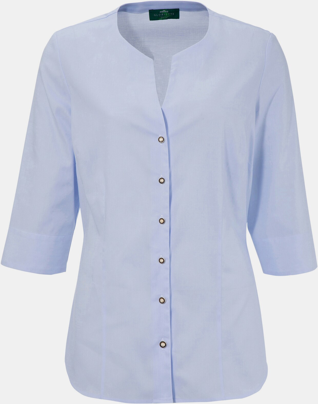 Gloriette Trachtenbluse - blau
