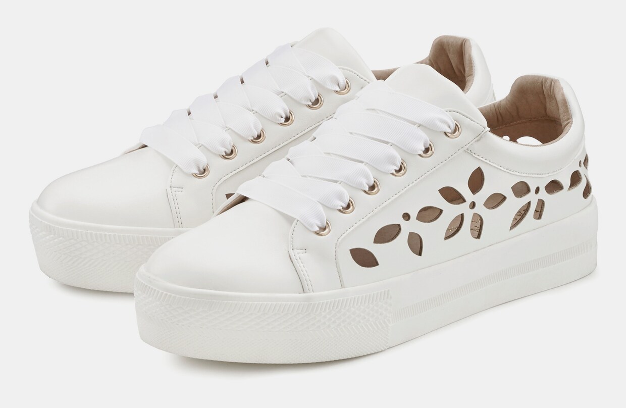 LASCANA Sneaker - wit