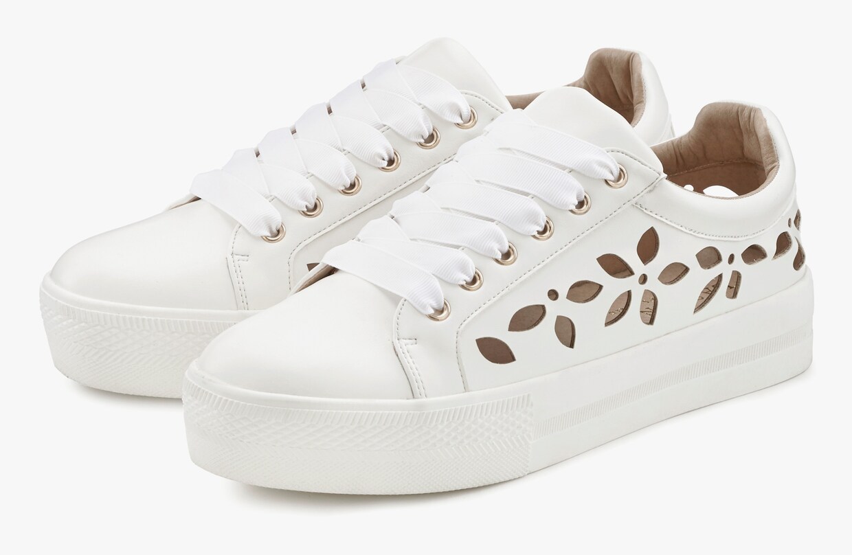 LASCANA Sneaker - weiß