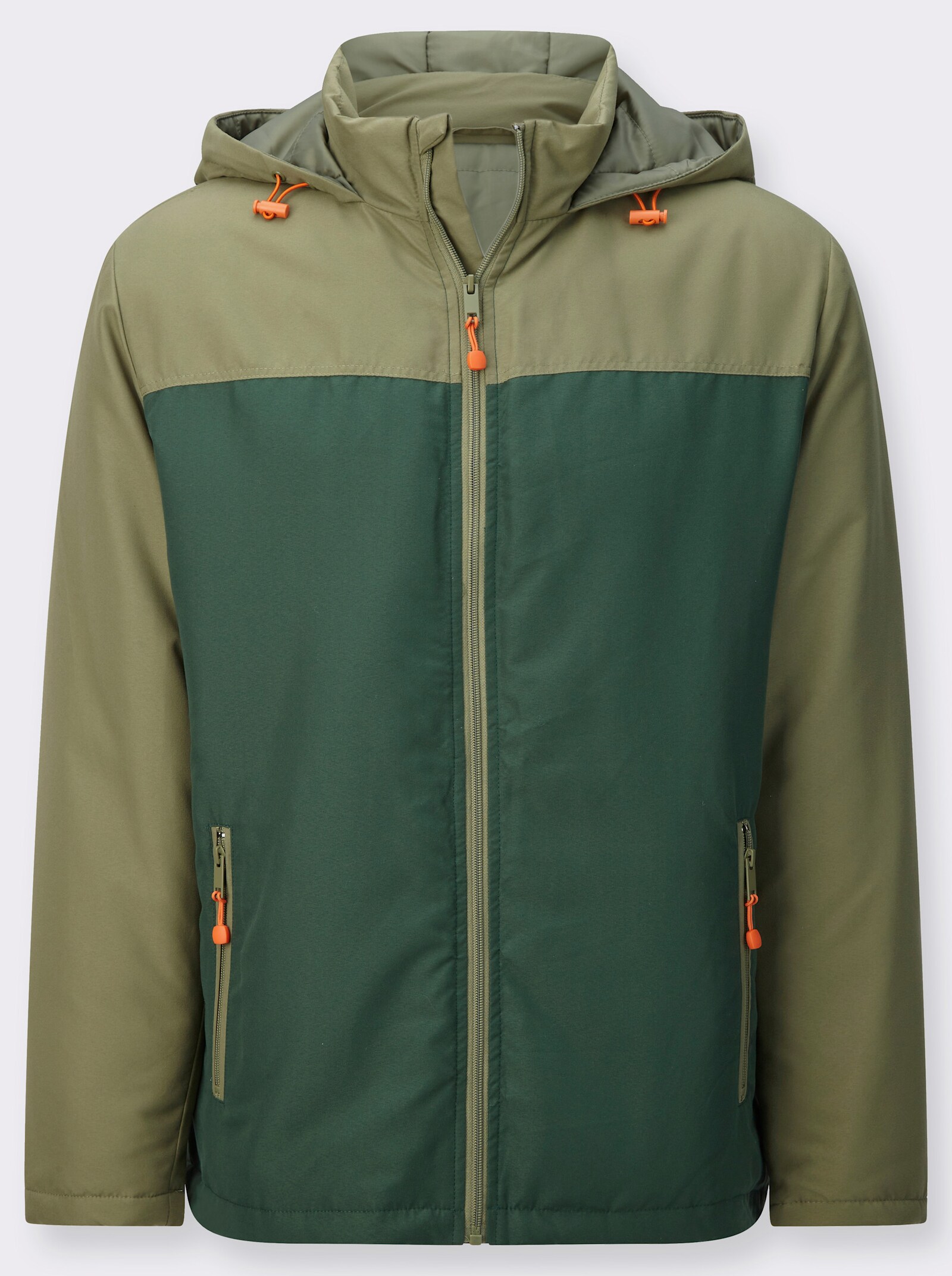 Outdoorjacke in atmungsaktiver Qualität - khaki-moos