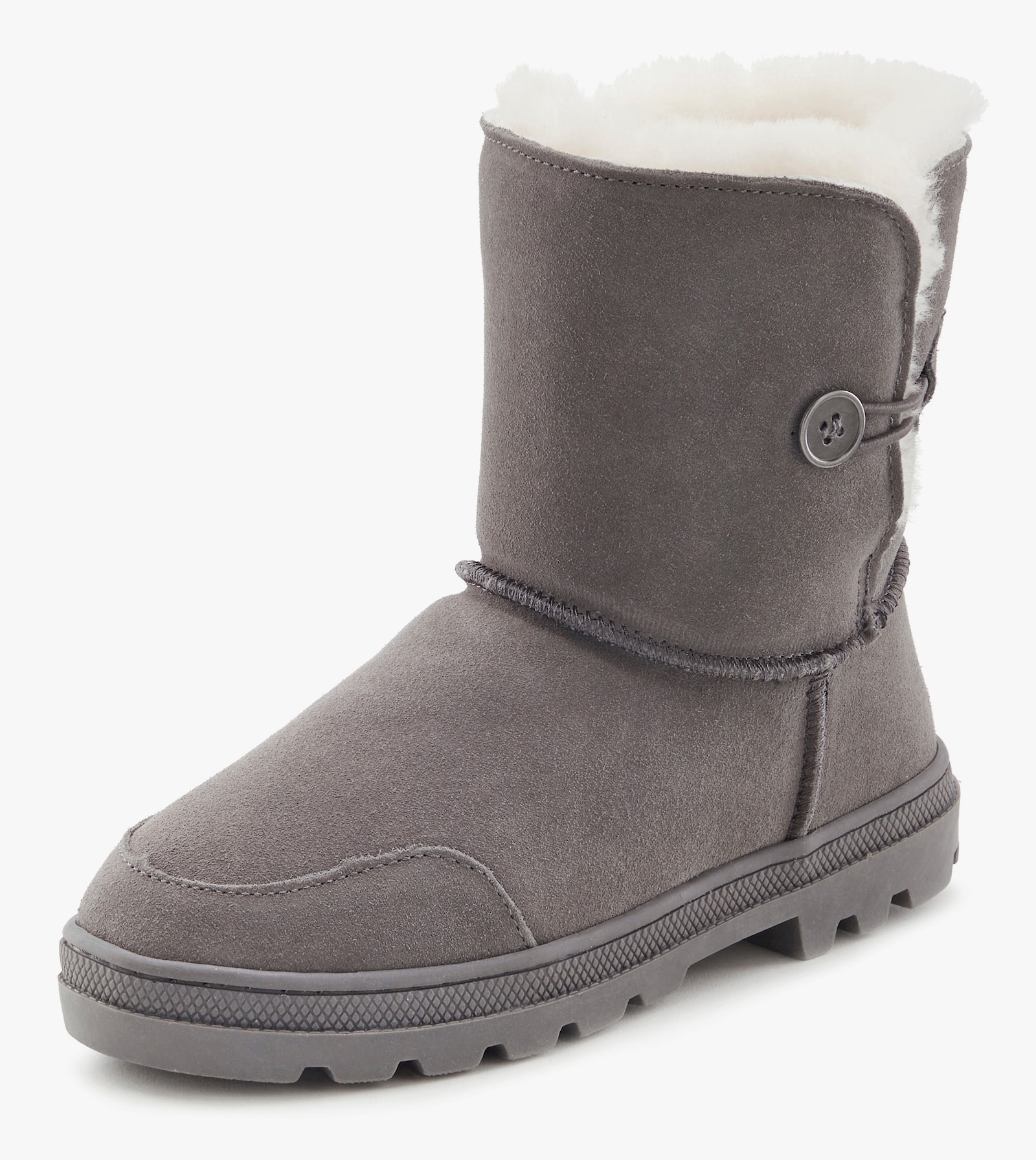 LASCANA Winterstiefel - grau