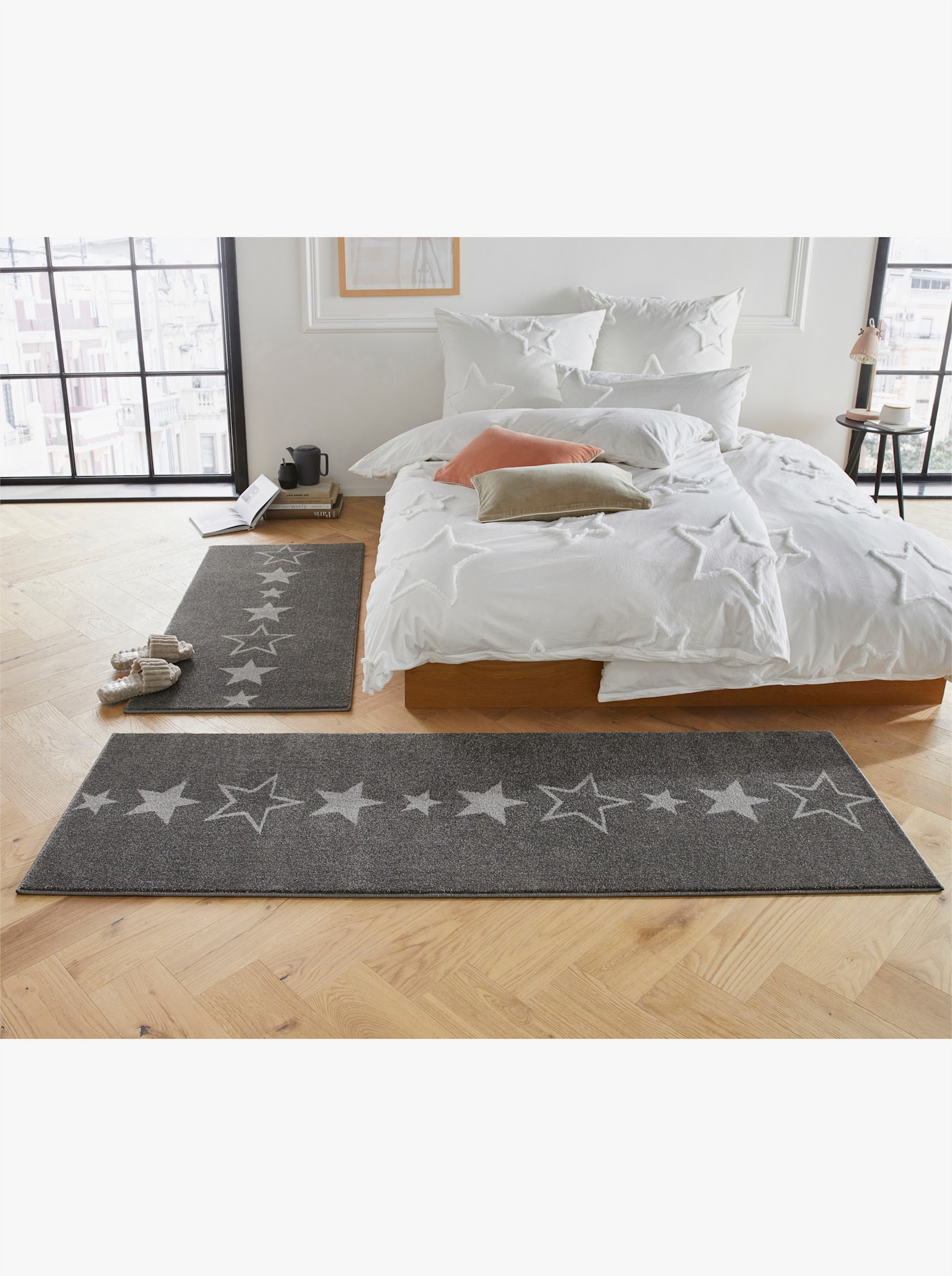 heine home Teppich - grau