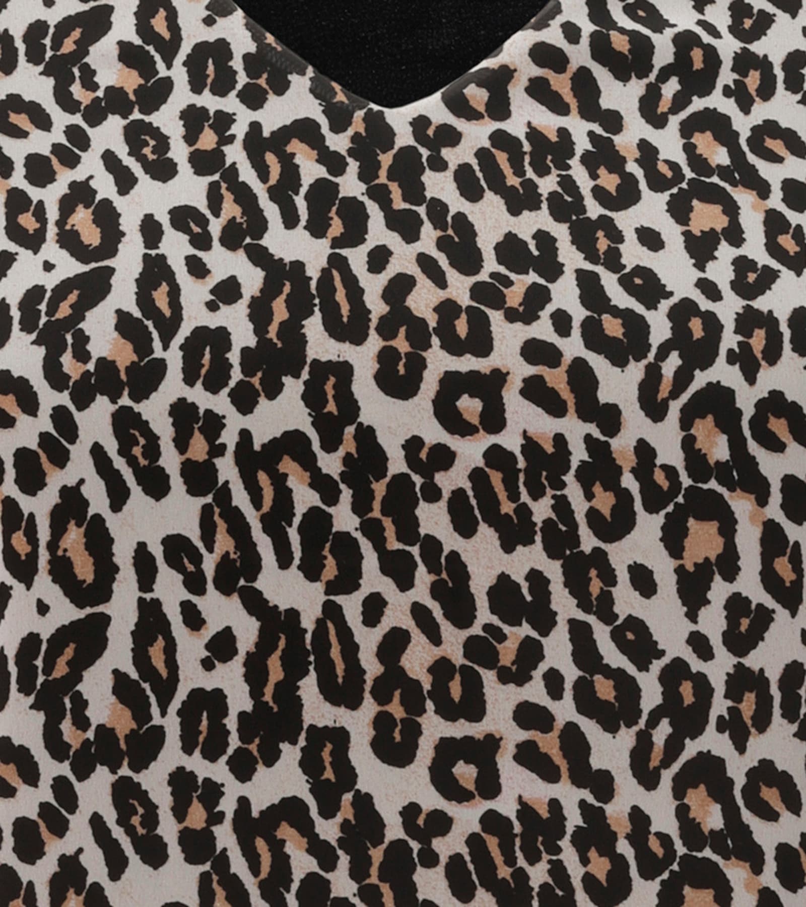 Aniston PLUS Schlupfbluse - natur-beige-schwarz