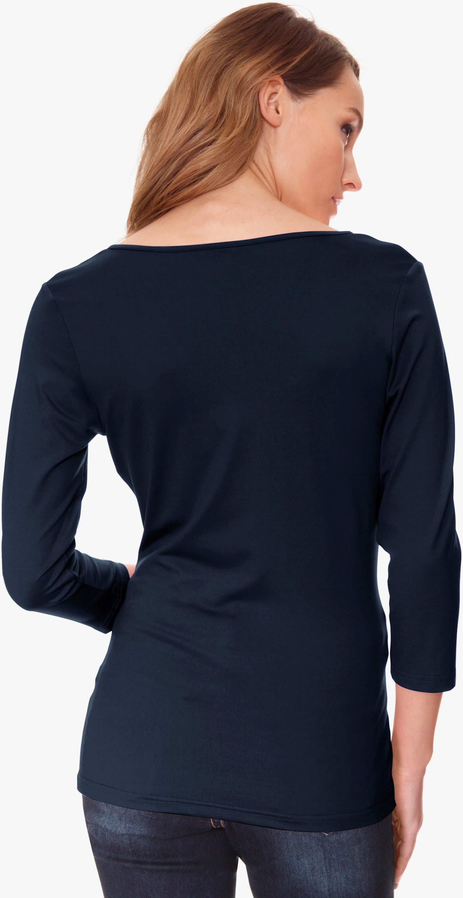 heine Wickelshirt in Tactel-Qualität - marine