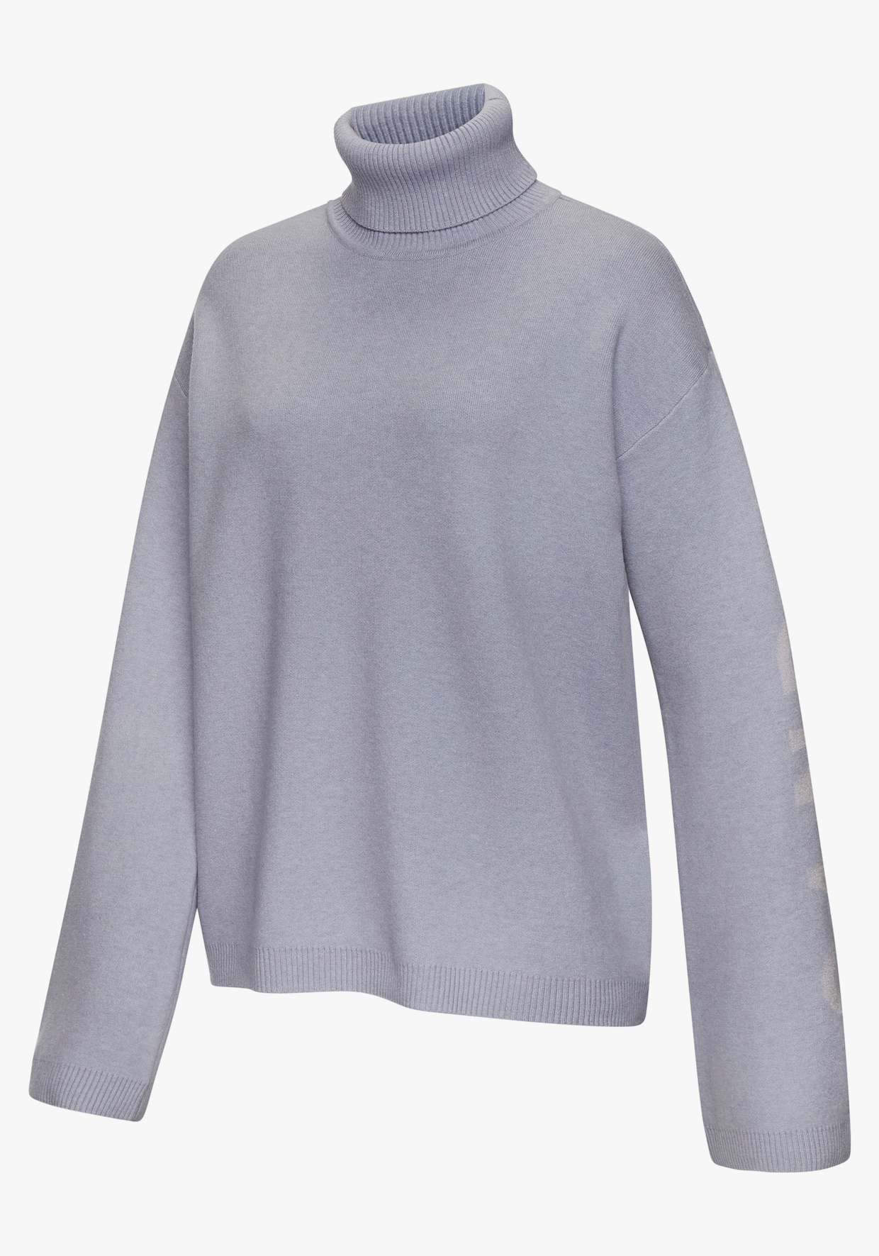 Elbsand Sweater - rauchblau meliert