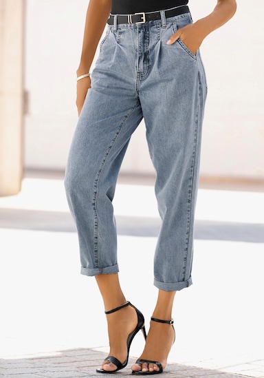Buffalo Relax-fit-Jeans - blue-washed