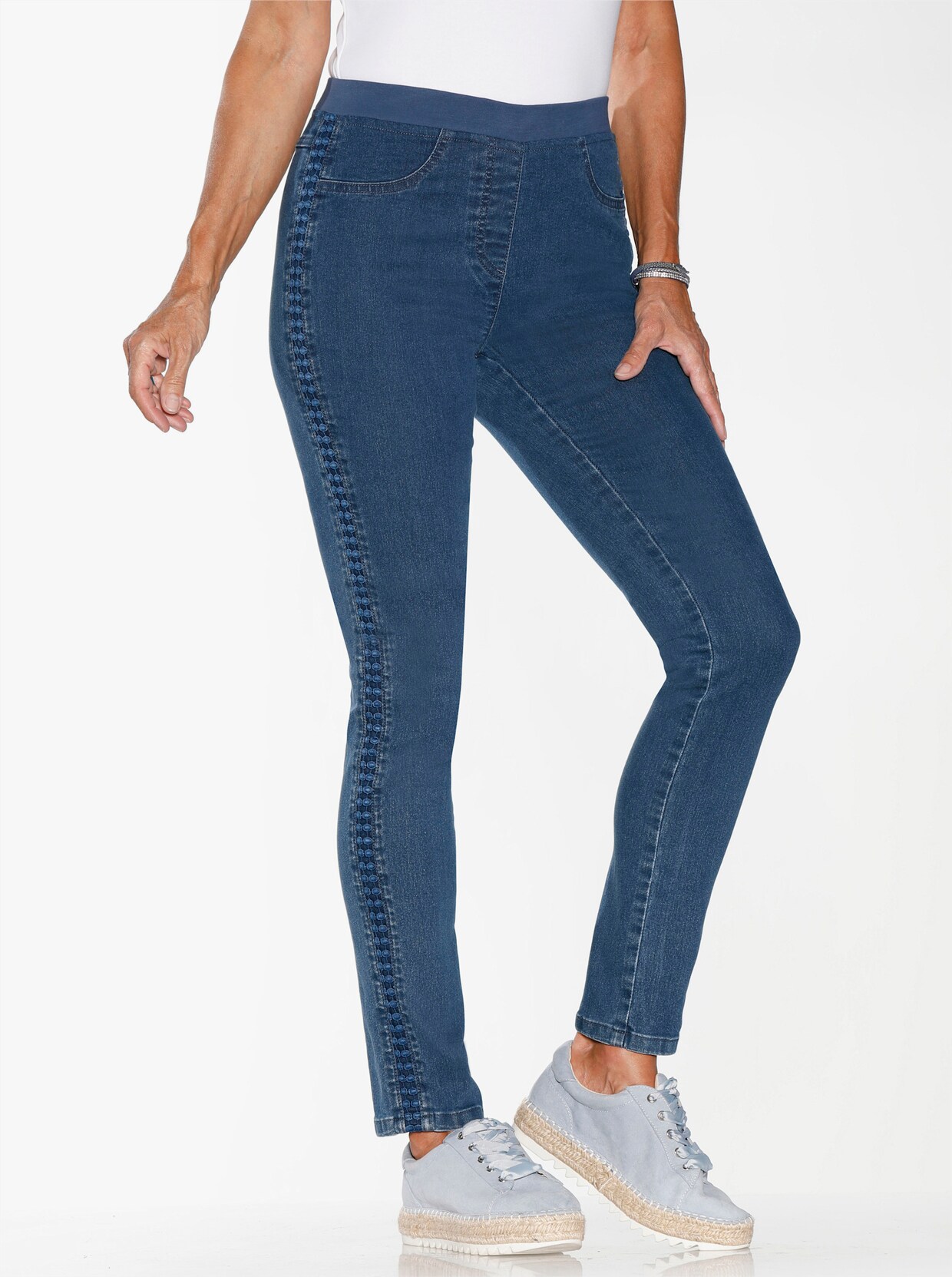 Jeans - blue-stone-washed