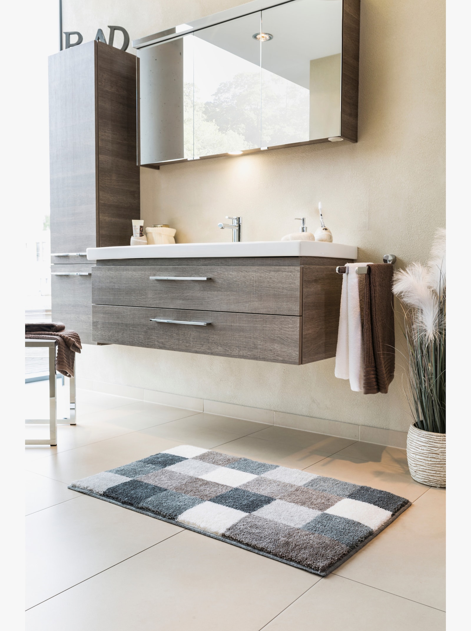 Grund Badematte - taupe