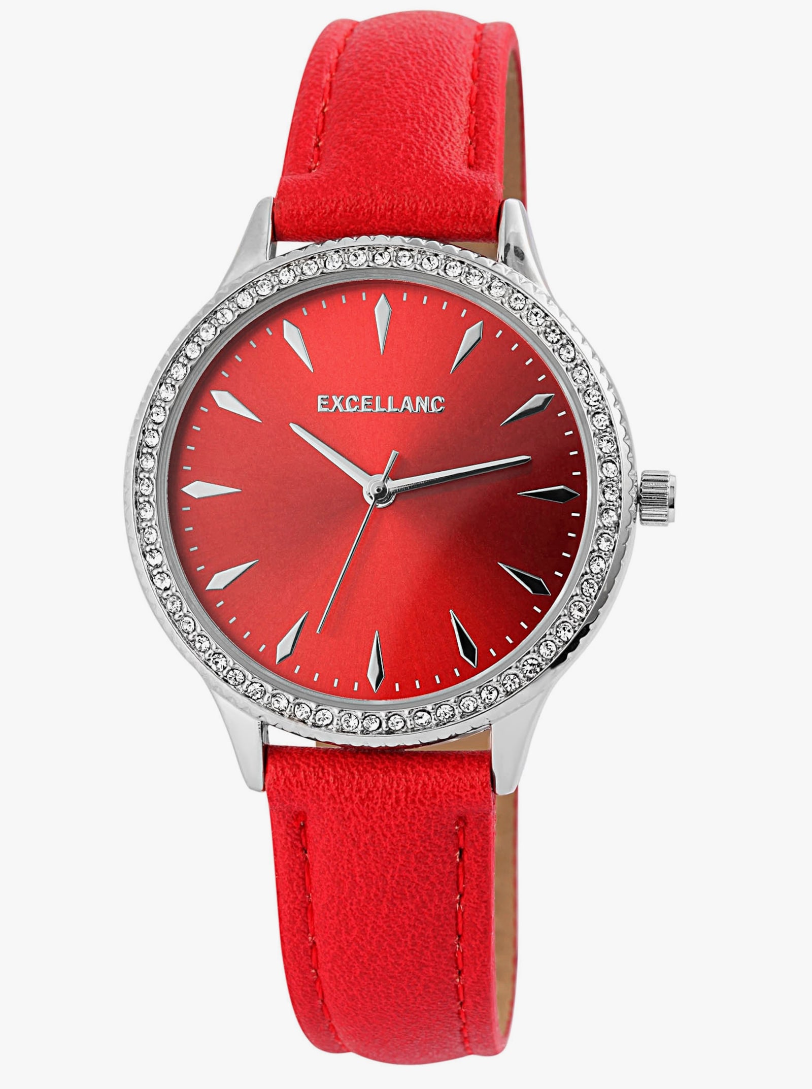 Armbanduhr - rot