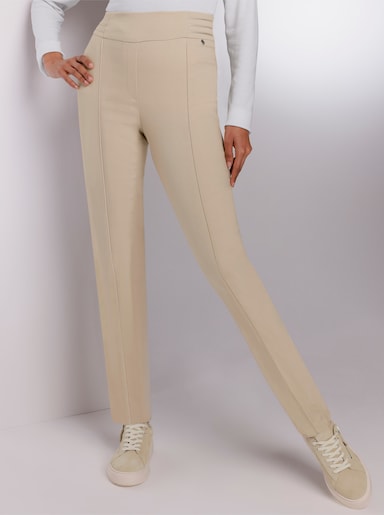 Stehmann Comfort line Élégant pantalon extensible - sable