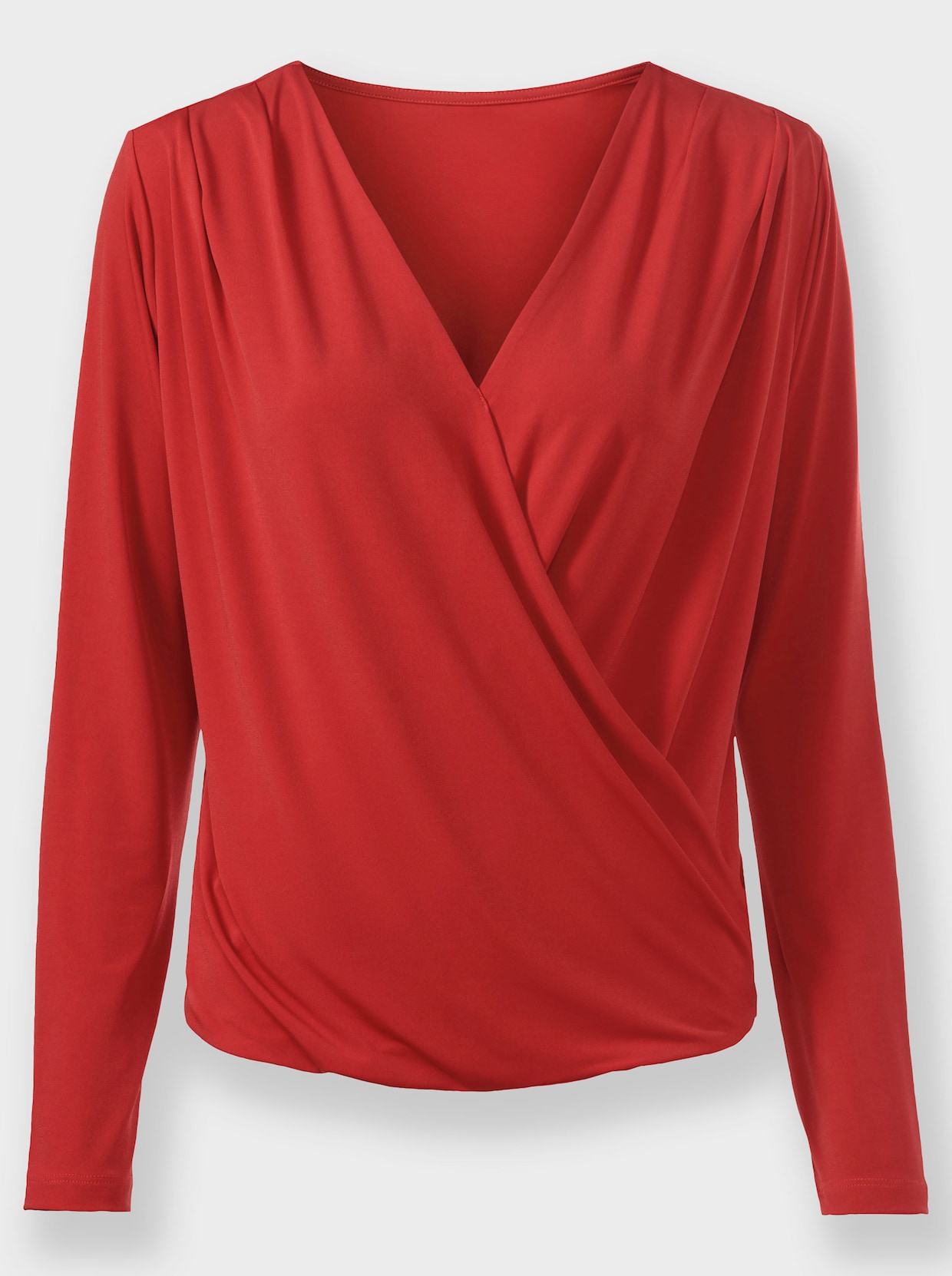 heine Wikkelshirt - rood