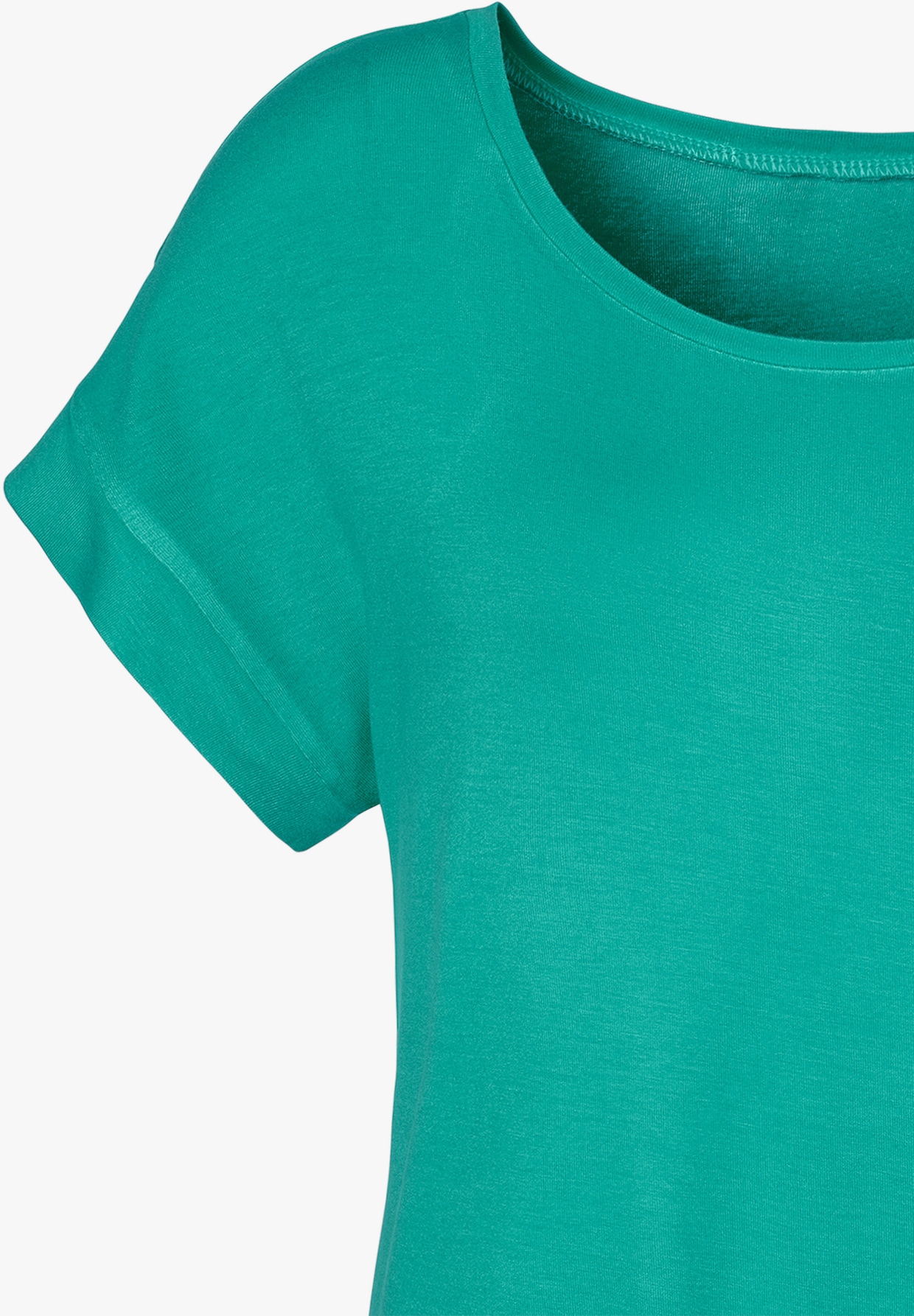 Vivance Shirt met korte mouwen - groen, zwart