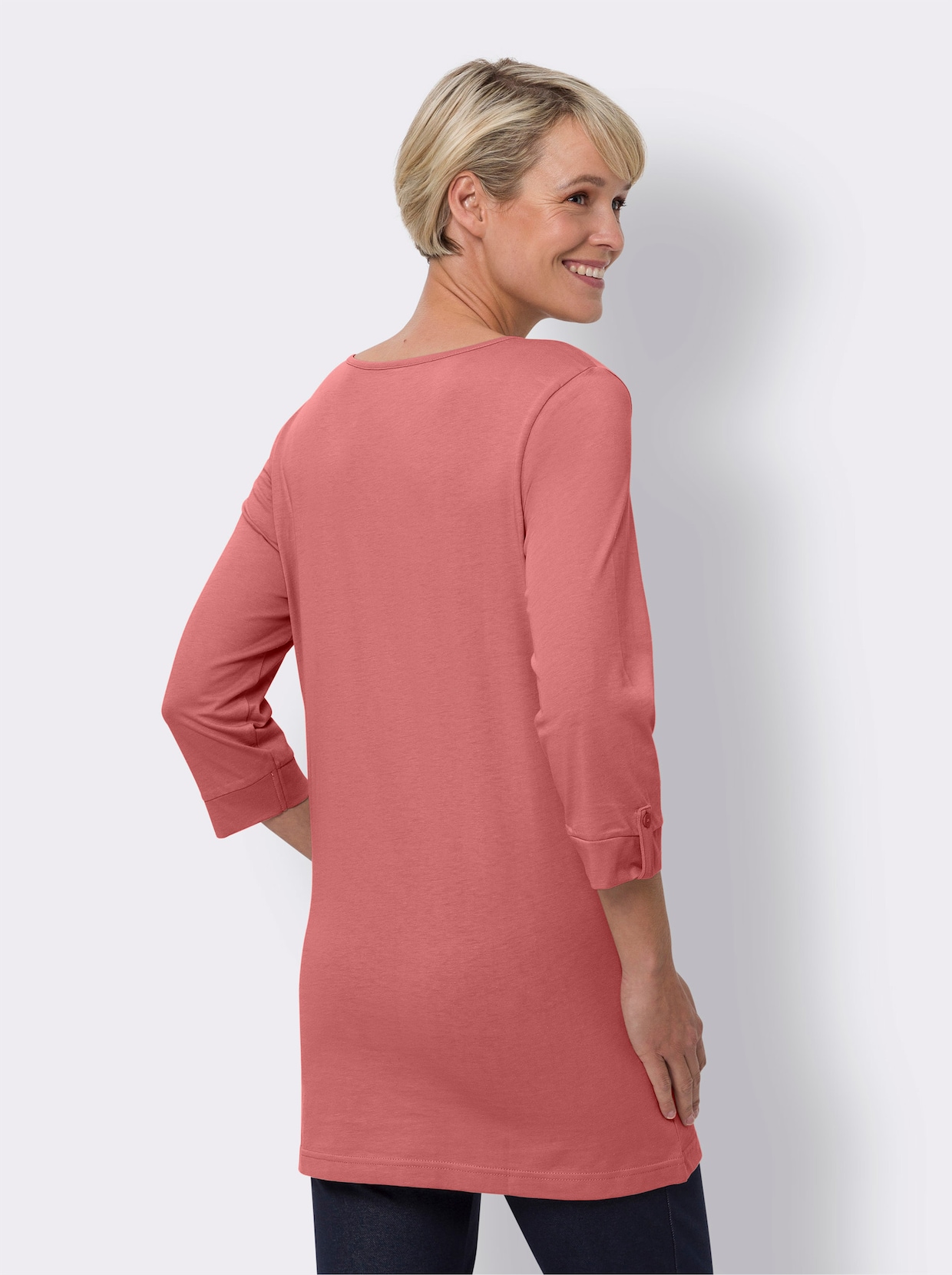 Lang shirt - flamingo
