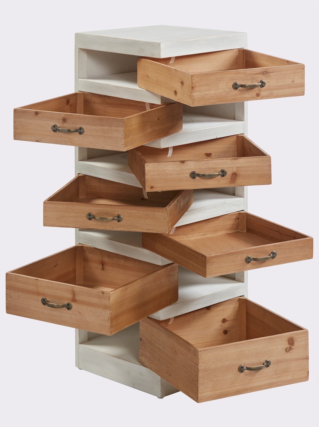 heine home Commode - wit/naturel