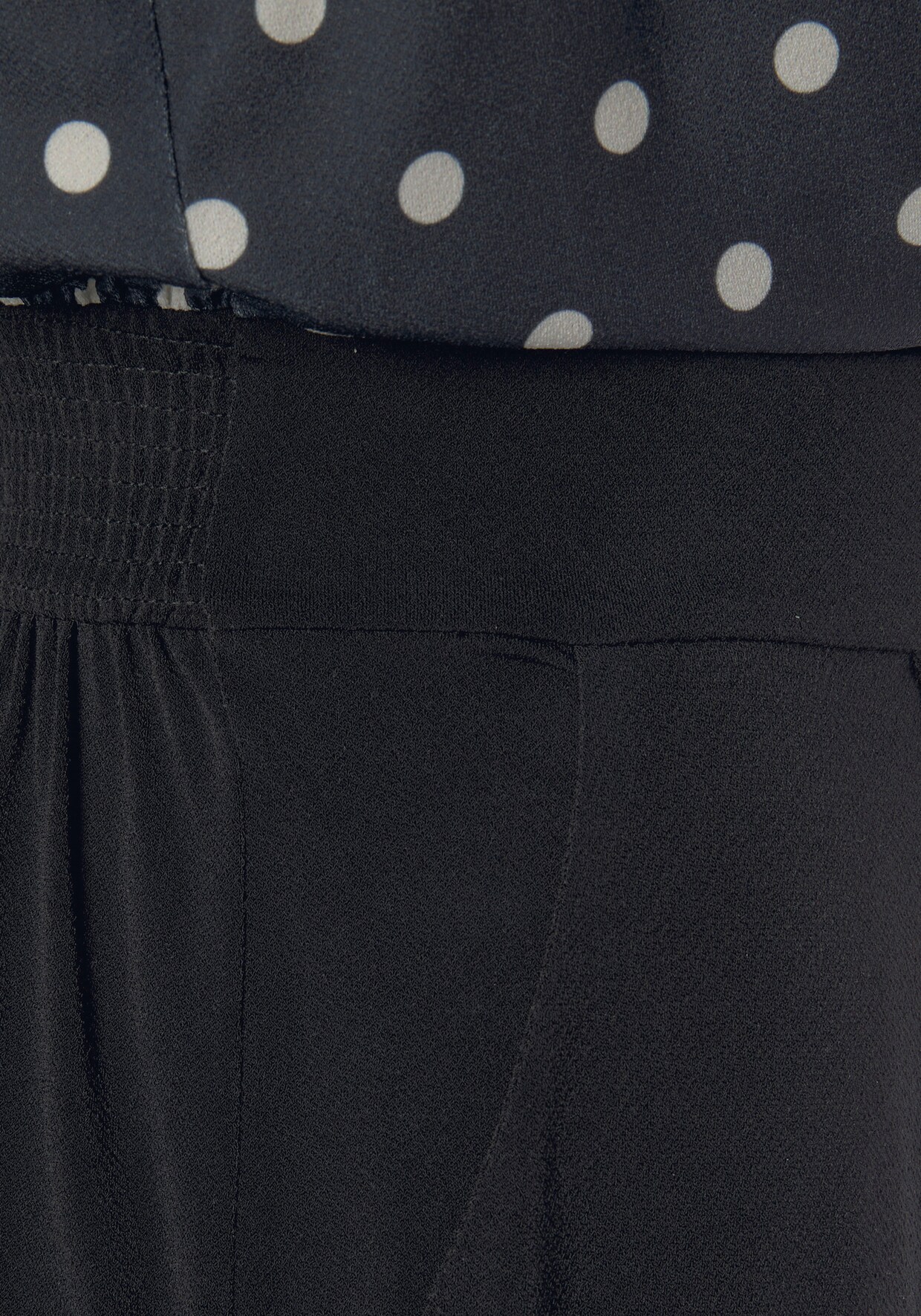 LASCANA Overall - schwarz-creme-bedruckt
