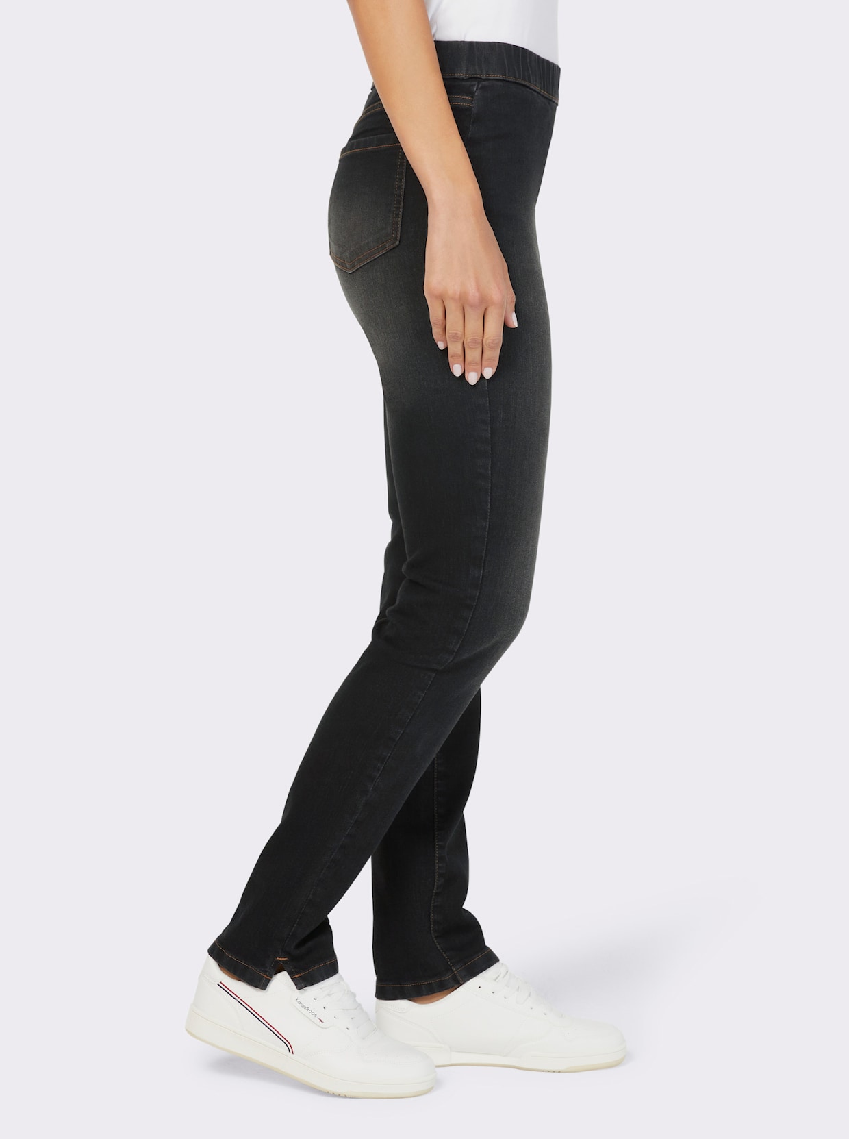 heine Jeans-Leggings in black denim | WITT WEIDEN