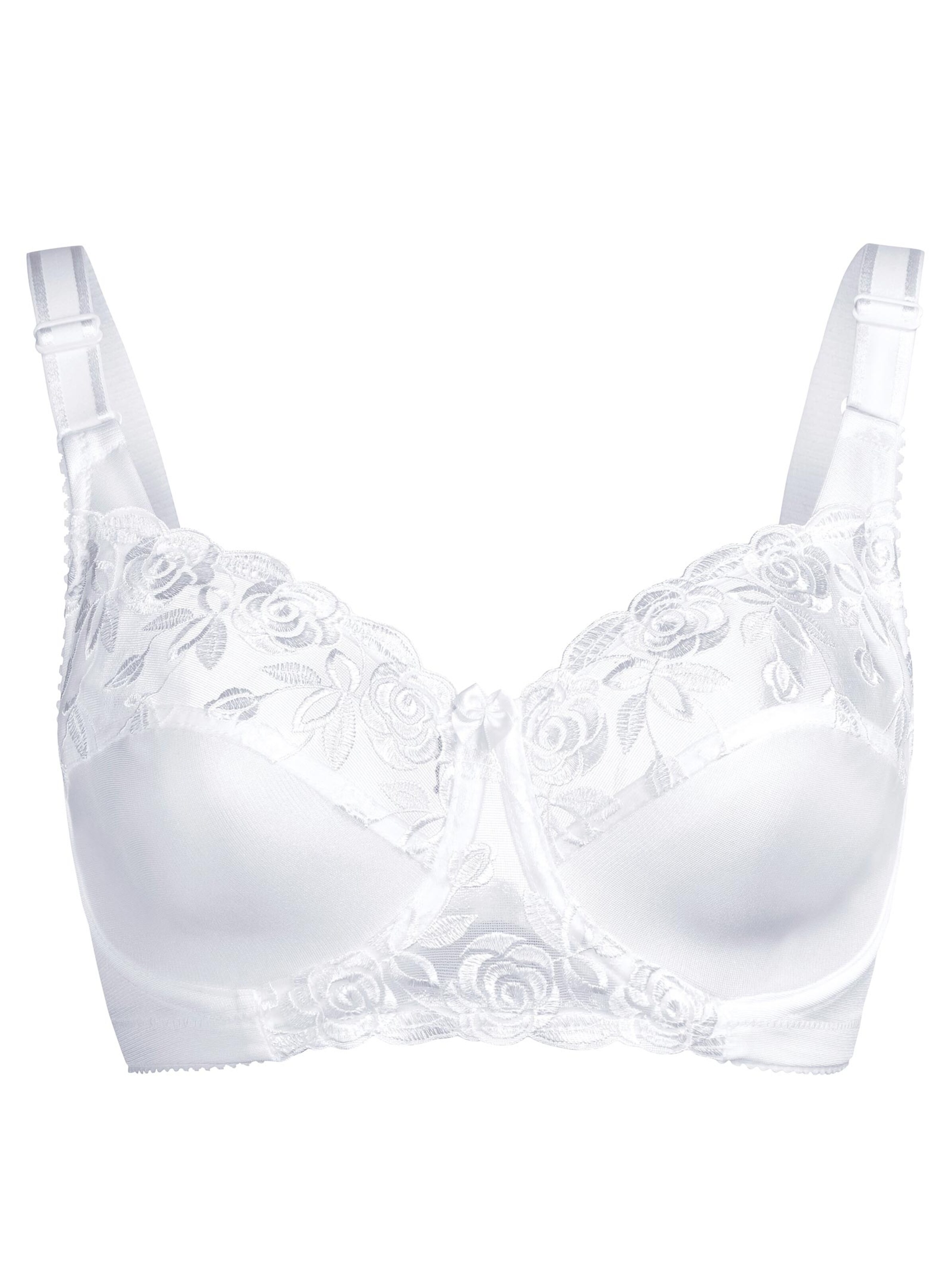 Miss Mary Bügel-BH - weiß