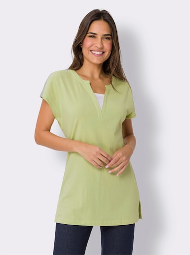 Longshirt - lindgrün